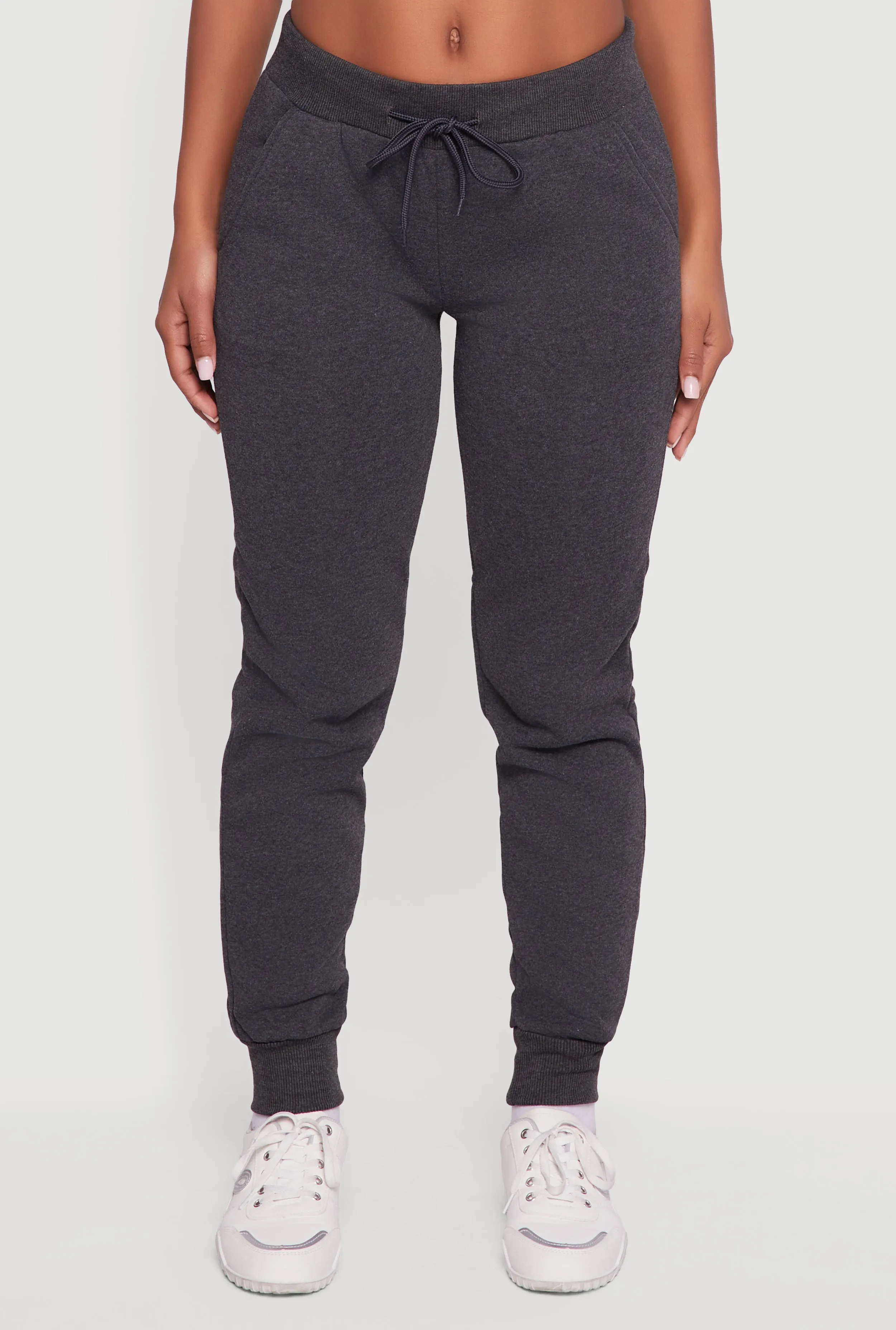 Cozy Fleece Lined Drawstring Waist Joggers sold by Rainbow product image thumbnail 3