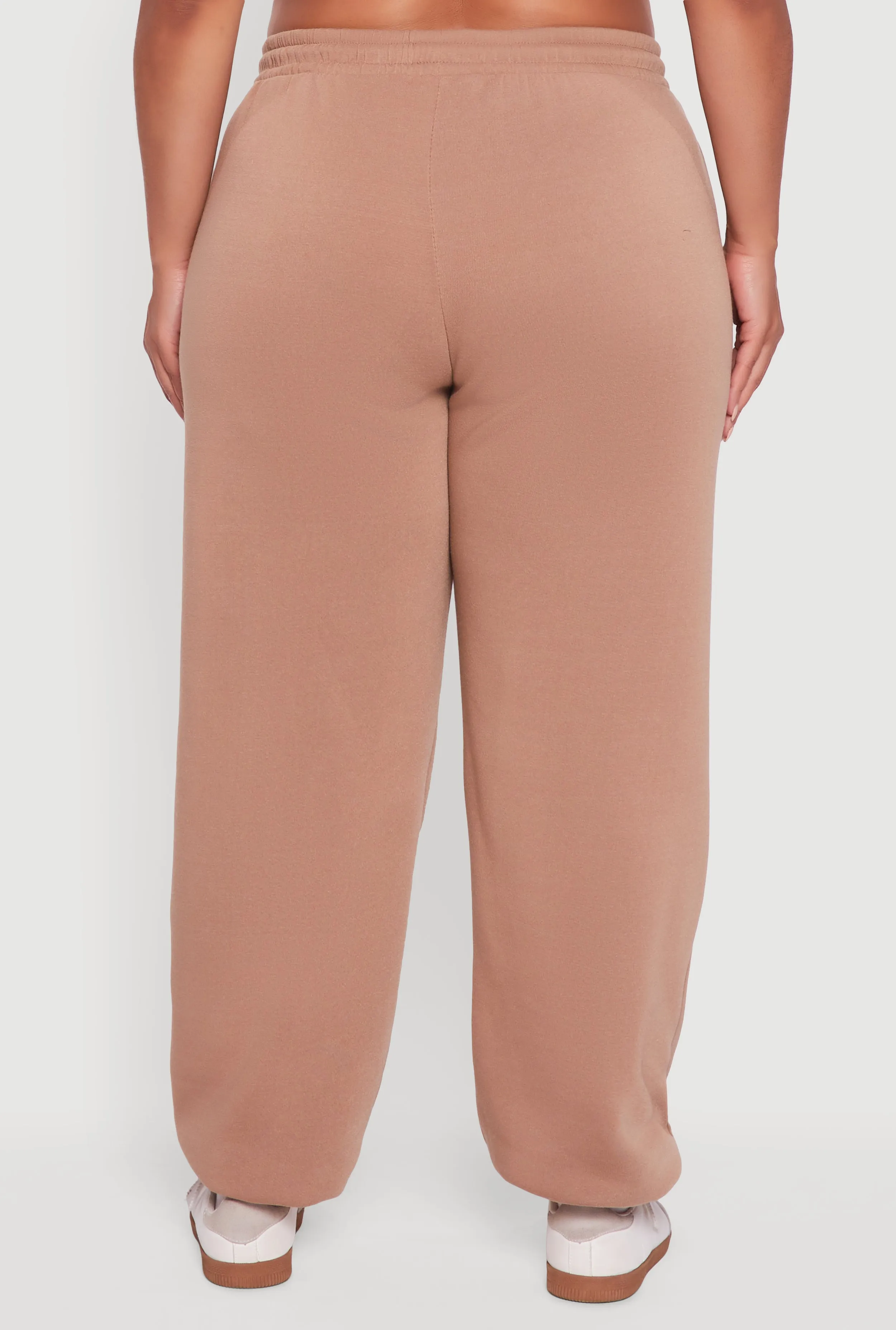 Plus Size Fleece Lined High Waist Sweatpants sold by Rainbow product image thumbnail 5