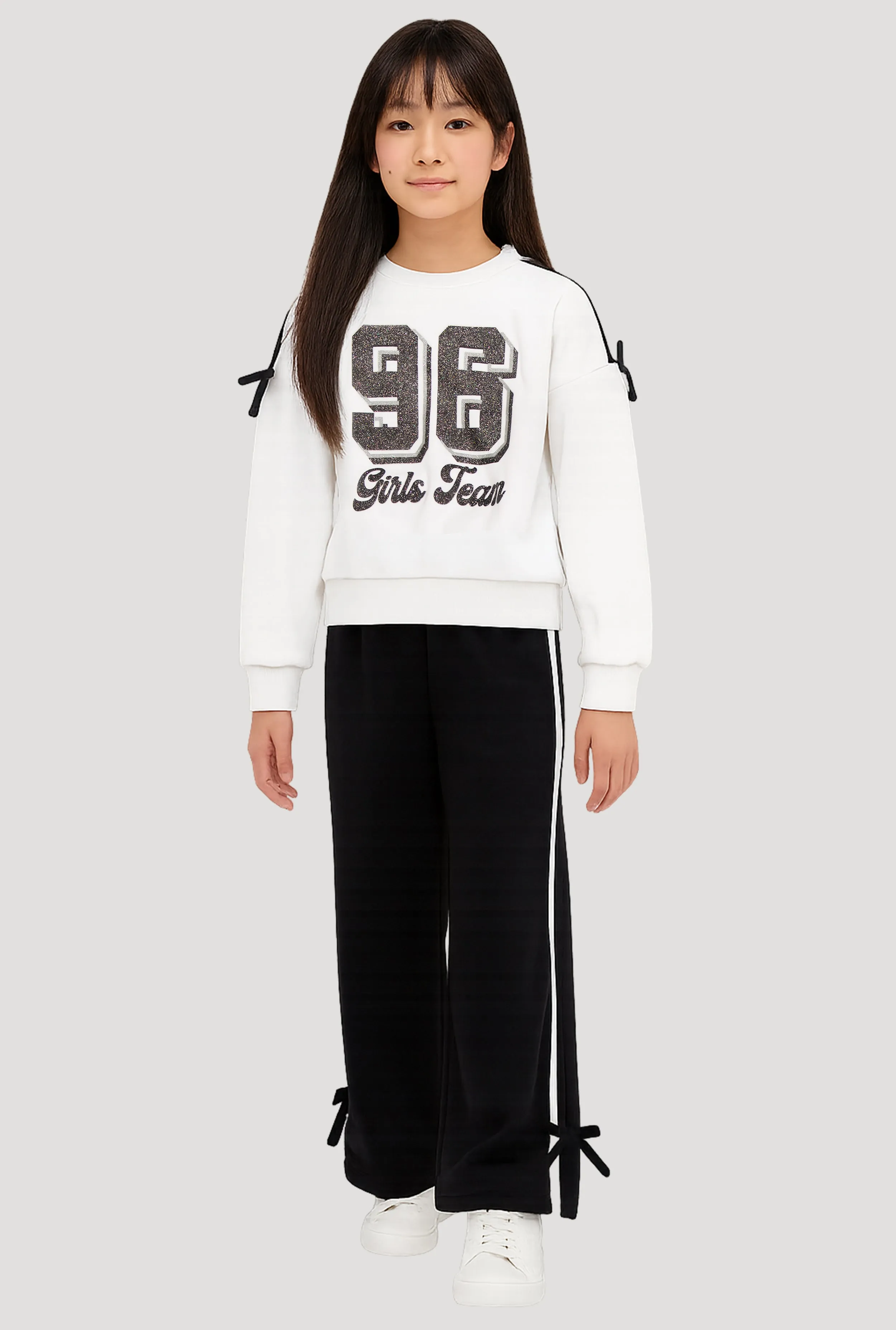 Girls 96 Girls Team Graphic Sweatshirt and Sweatpants sold by Rainbow