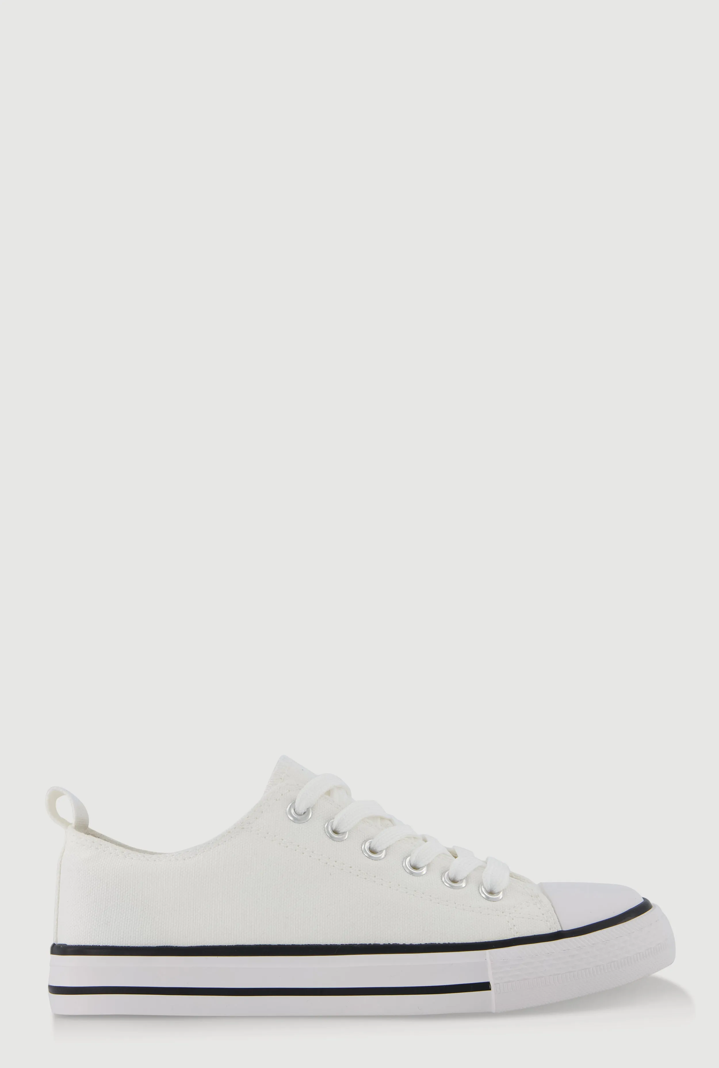 Lace Up Low Top Canvas Sneakers sold by Rainbow product image thumbnail 2