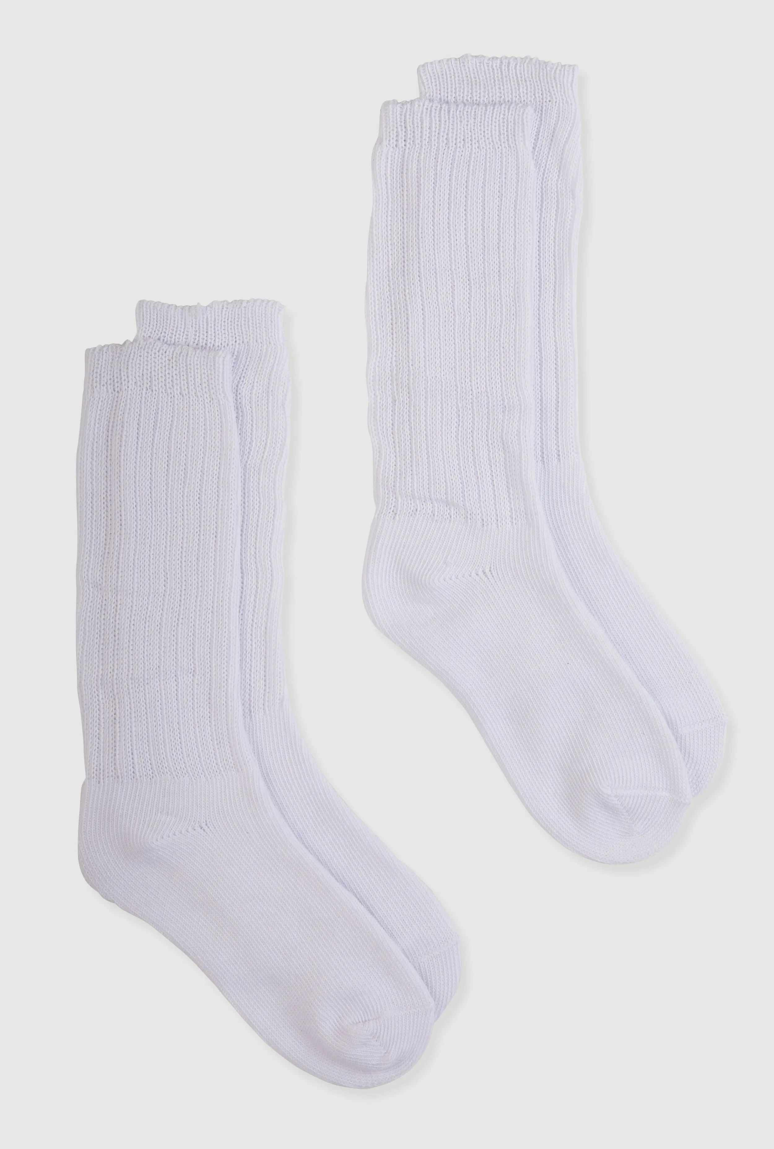 Rib Knit Slouch Socks 2 Pack Size 9-11 sold by Rainbow product image thumbnail 2