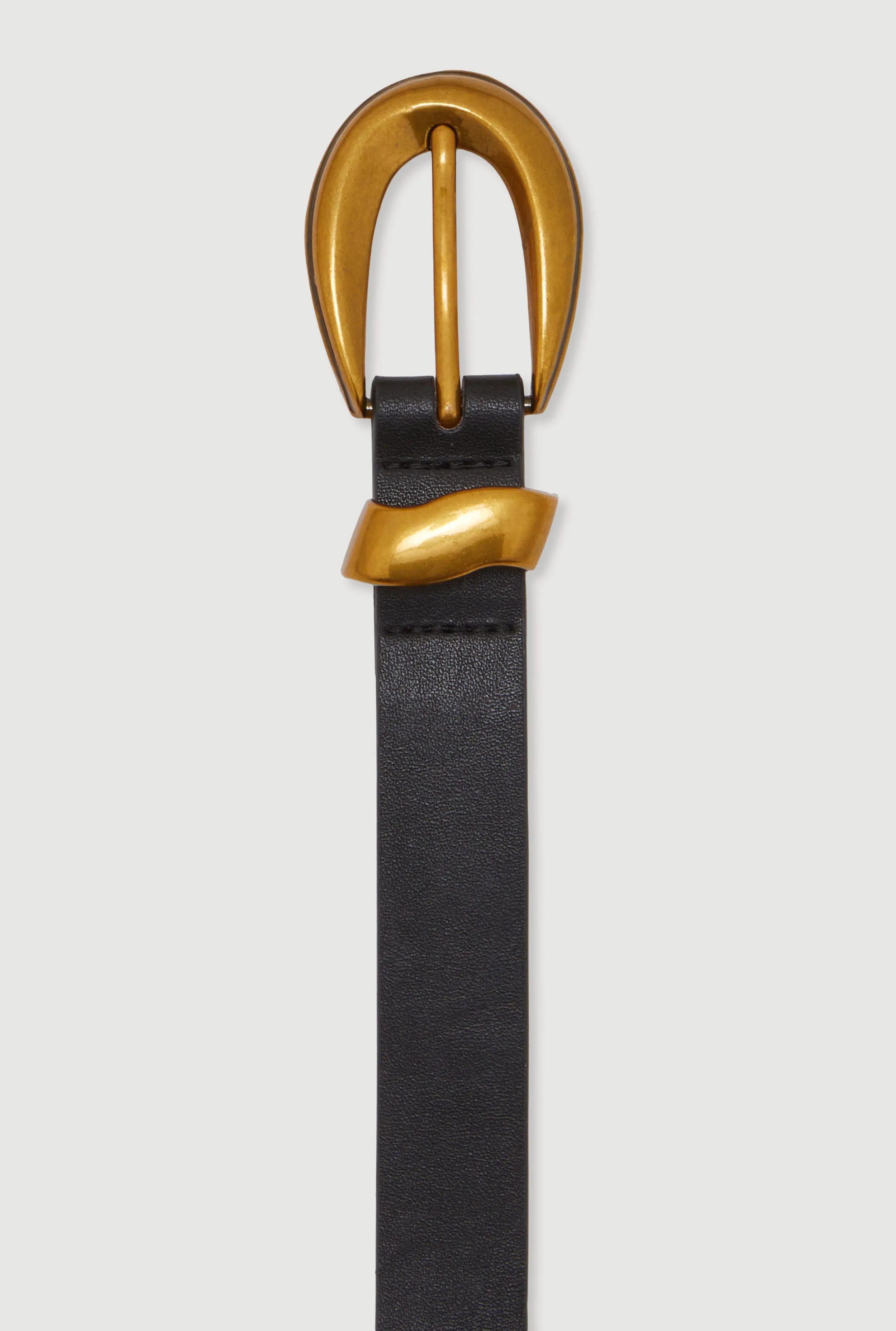 Stylish Metallic Buckle Faux Leather Belt sold by Rainbow product image thumbnail 3