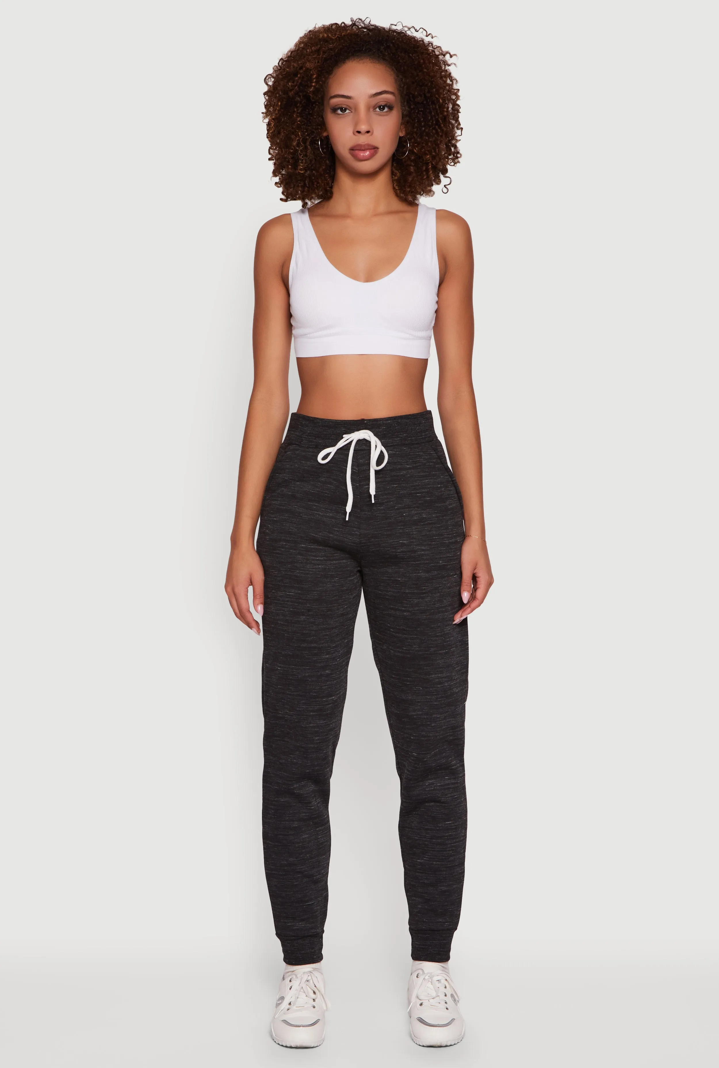 Marled Drawstring Waist Joggers 2 Pack sold by Rainbow product image thumbnail 2