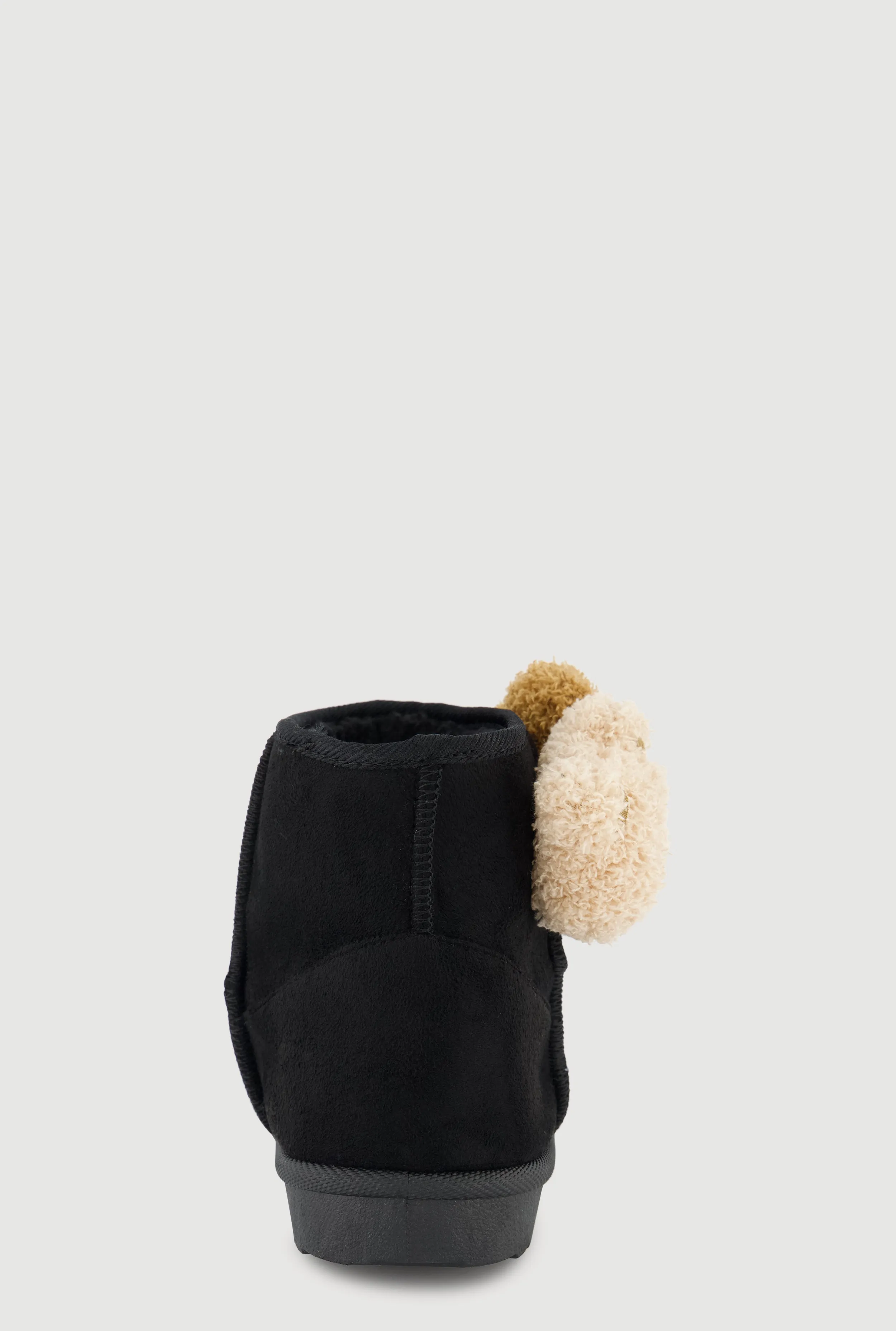 Girls Teddy Bear Detail Crochet Flower Booties sold by Rainbow product image thumbnail 3