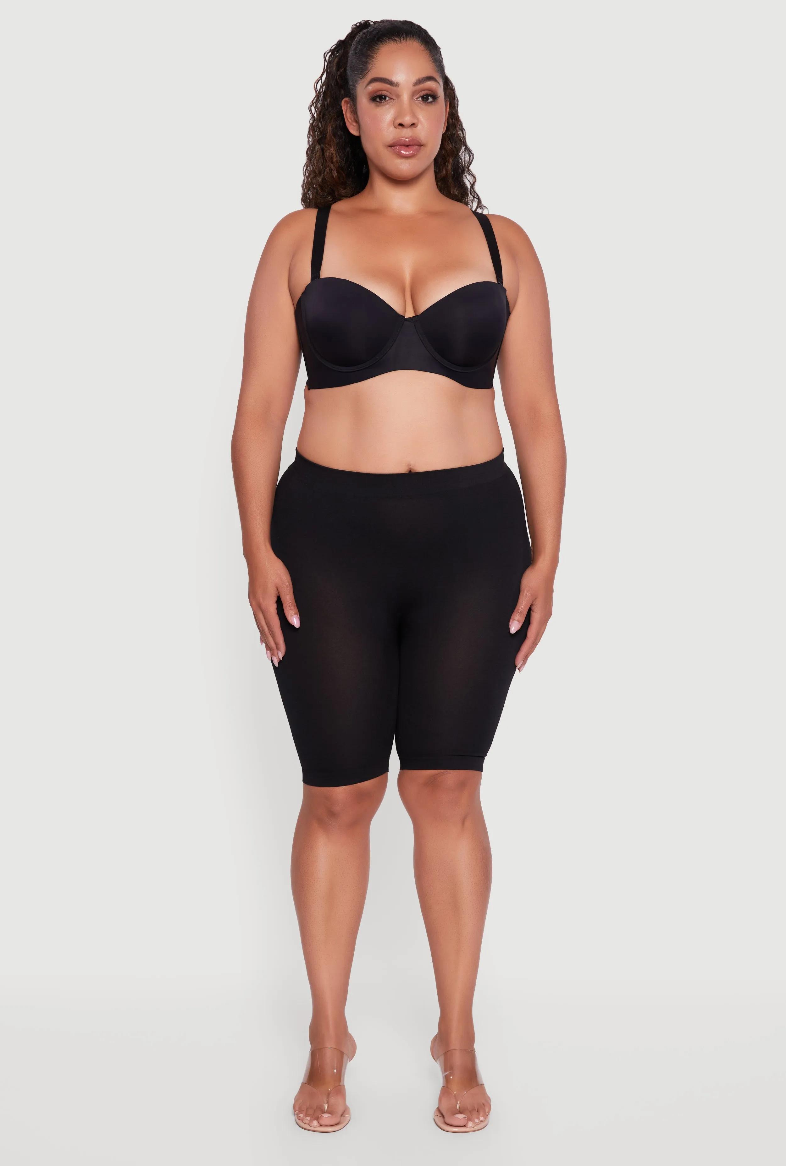 Plus Size Laser Cut Convertible Balconette Bra sold by Rainbow product image thumbnail 2