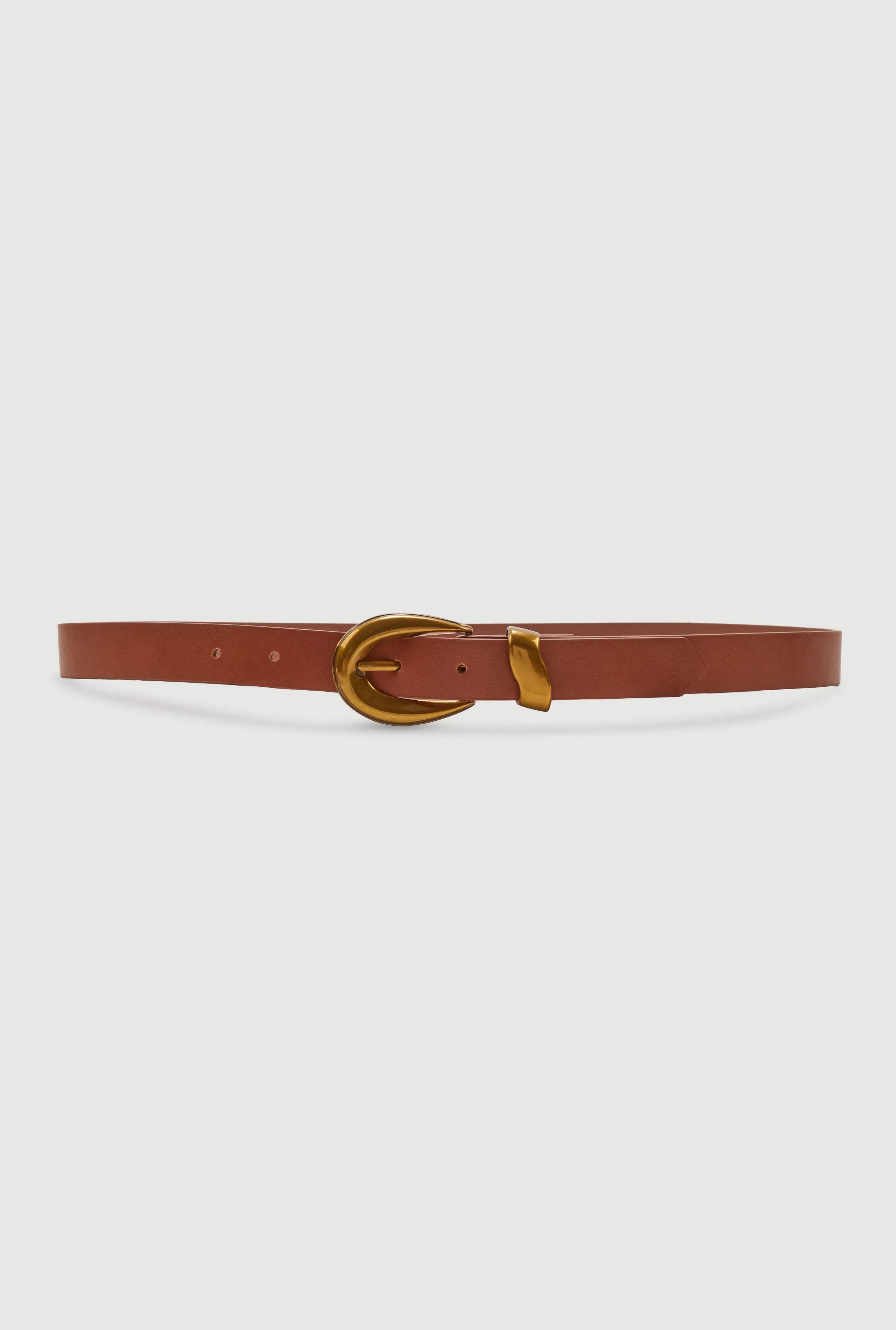 Stylish Metallic Buckle Faux Leather Belt sold by Rainbow product image thumbnail 2