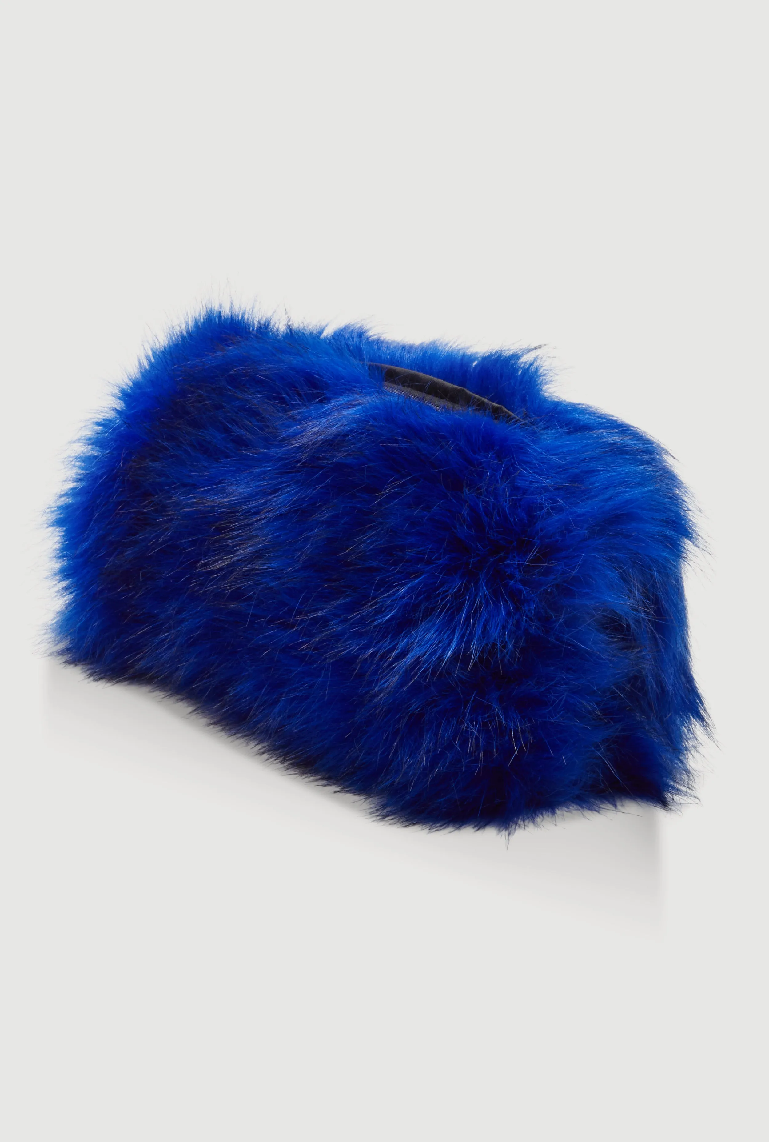 Faux Fur Hand Muff Crossbody Clutch Bag sold by Rainbow product image thumbnail 5