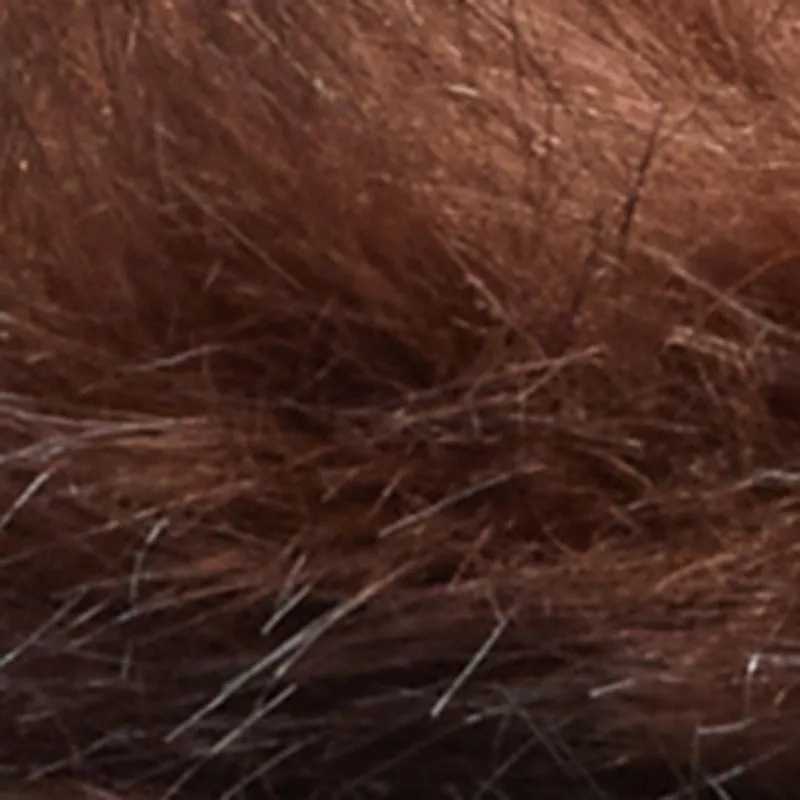 Faux Fur Hand Muff Crossbody Clutch Bag sold by Rainbow product image thumbnail 4