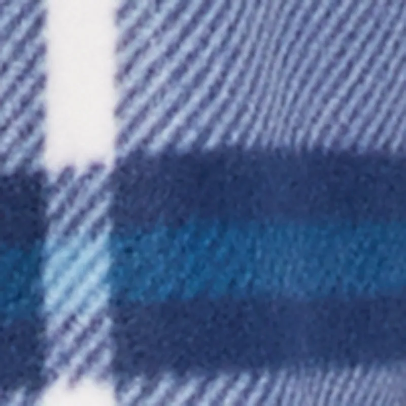 Cozy Sherpa Lined Plaid Shacket sold by Rainbow product image thumbnail 4