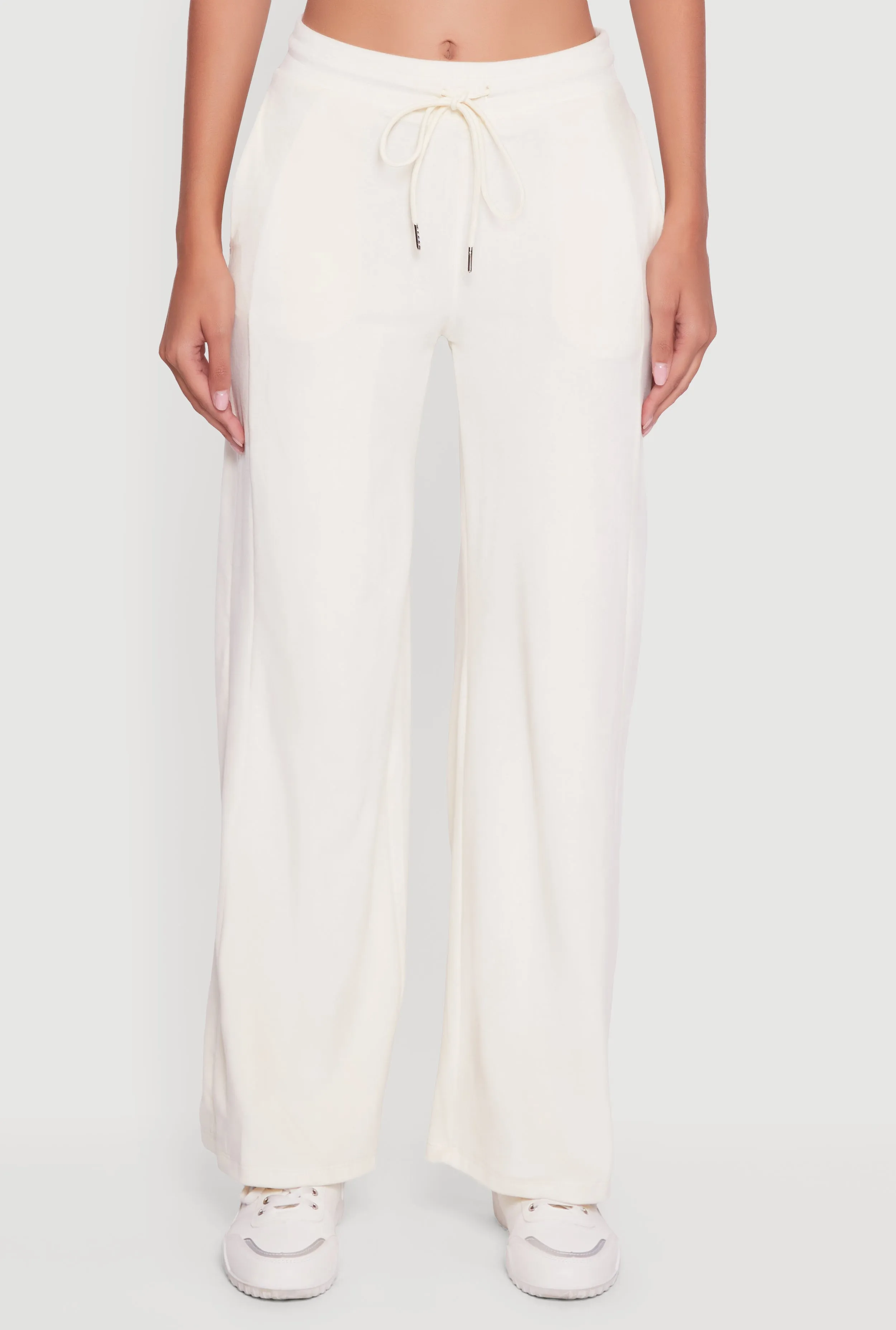 Mid Rise Velour Wide Leg Sweatpants sold by Rainbow product image thumbnail 3