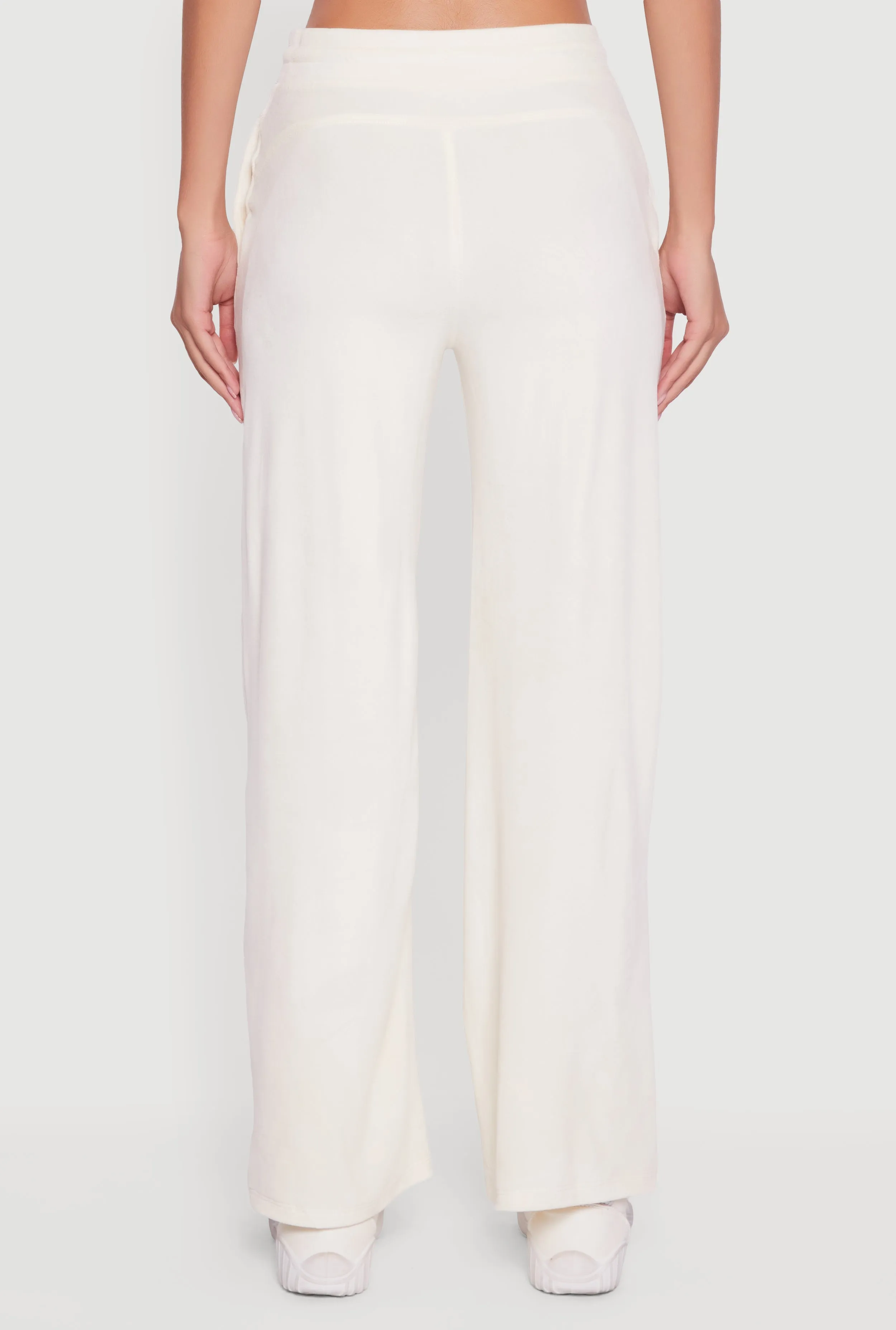 Mid Rise Velour Wide Leg Sweatpants sold by Rainbow product image thumbnail 5