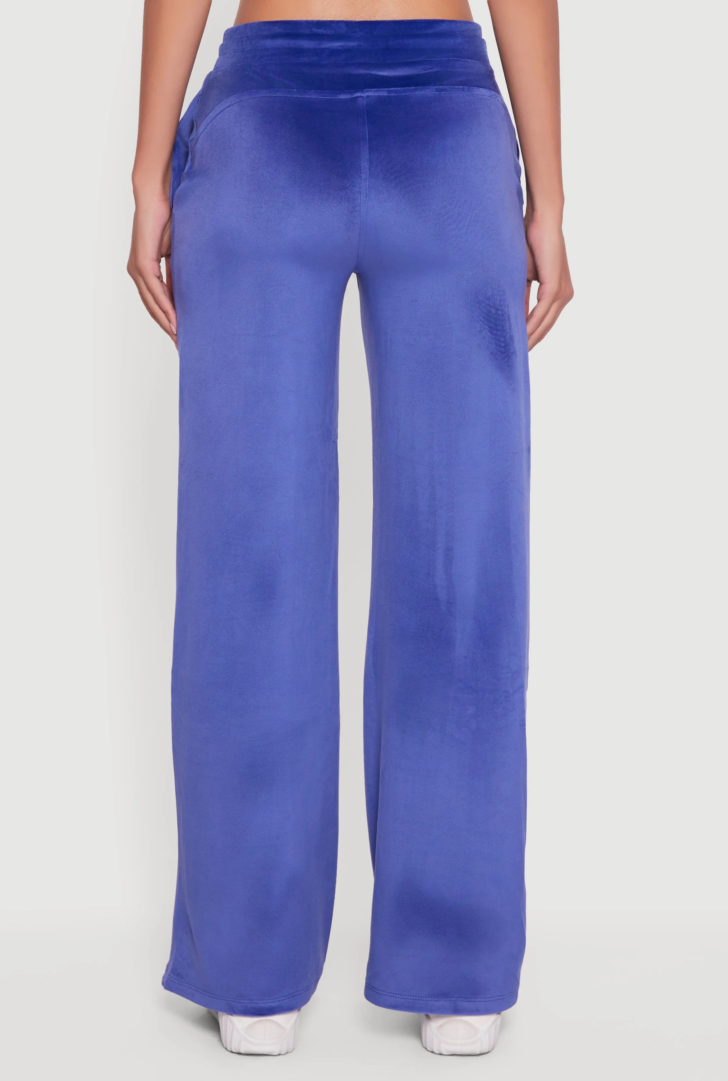 Mid Rise Velour Wide Leg Sweatpants sold by Rainbow product image thumbnail 5