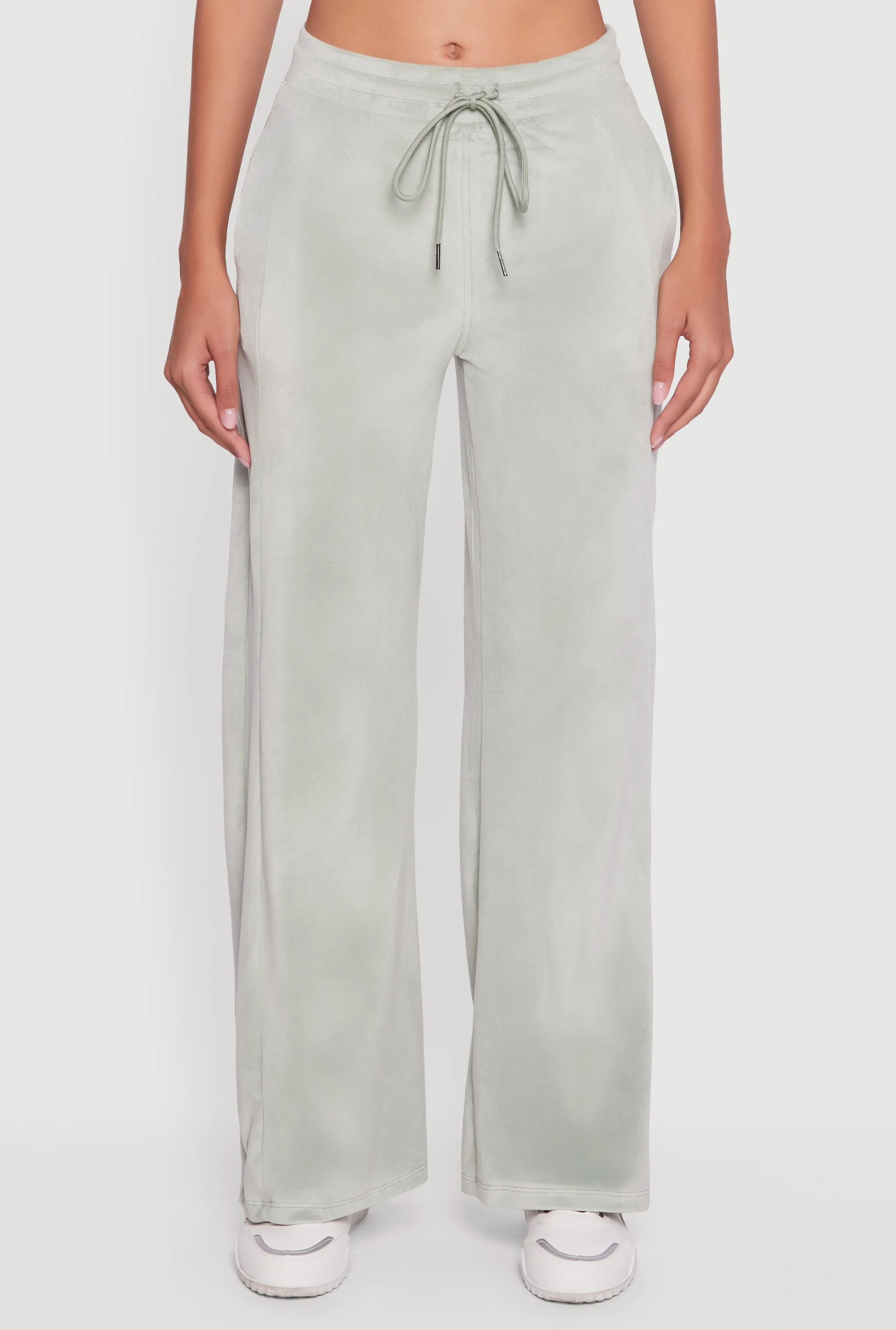 Mid Rise Velour Wide Leg Sweatpants sold by Rainbow product image thumbnail 3