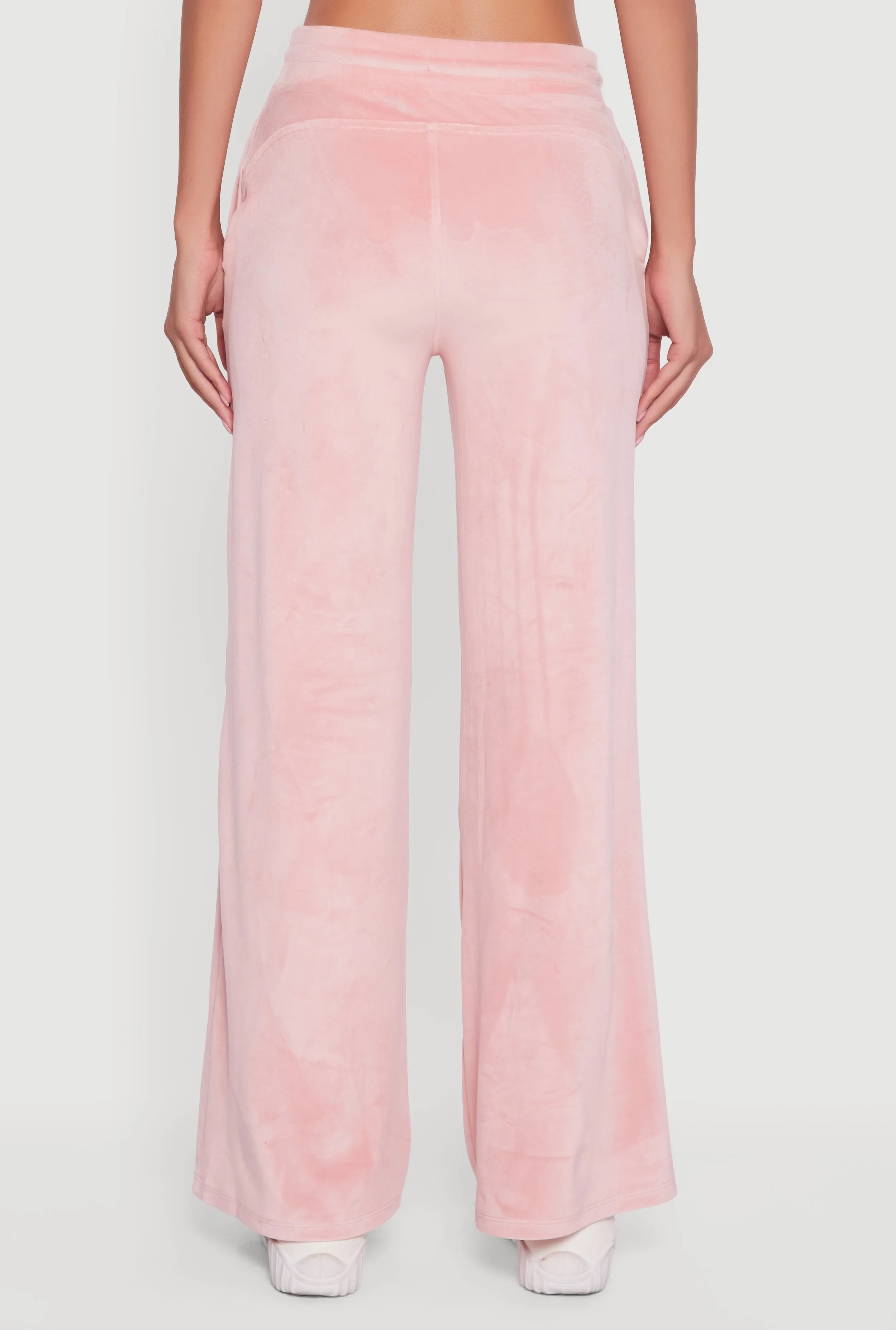 Mid Rise Velour Wide Leg Sweatpants sold by Rainbow product image thumbnail 5