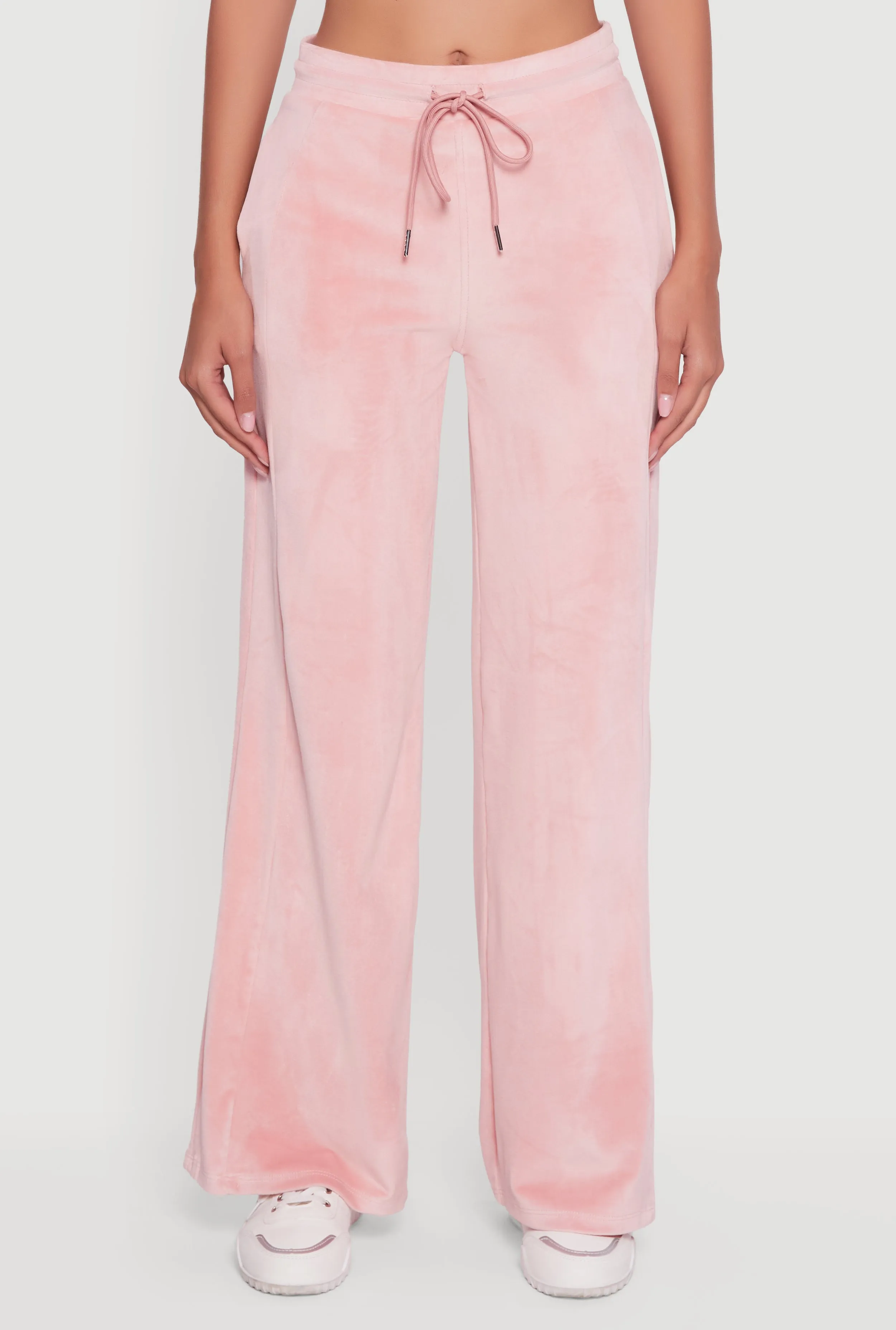 Mid Rise Velour Wide Leg Sweatpants sold by Rainbow product image thumbnail 3