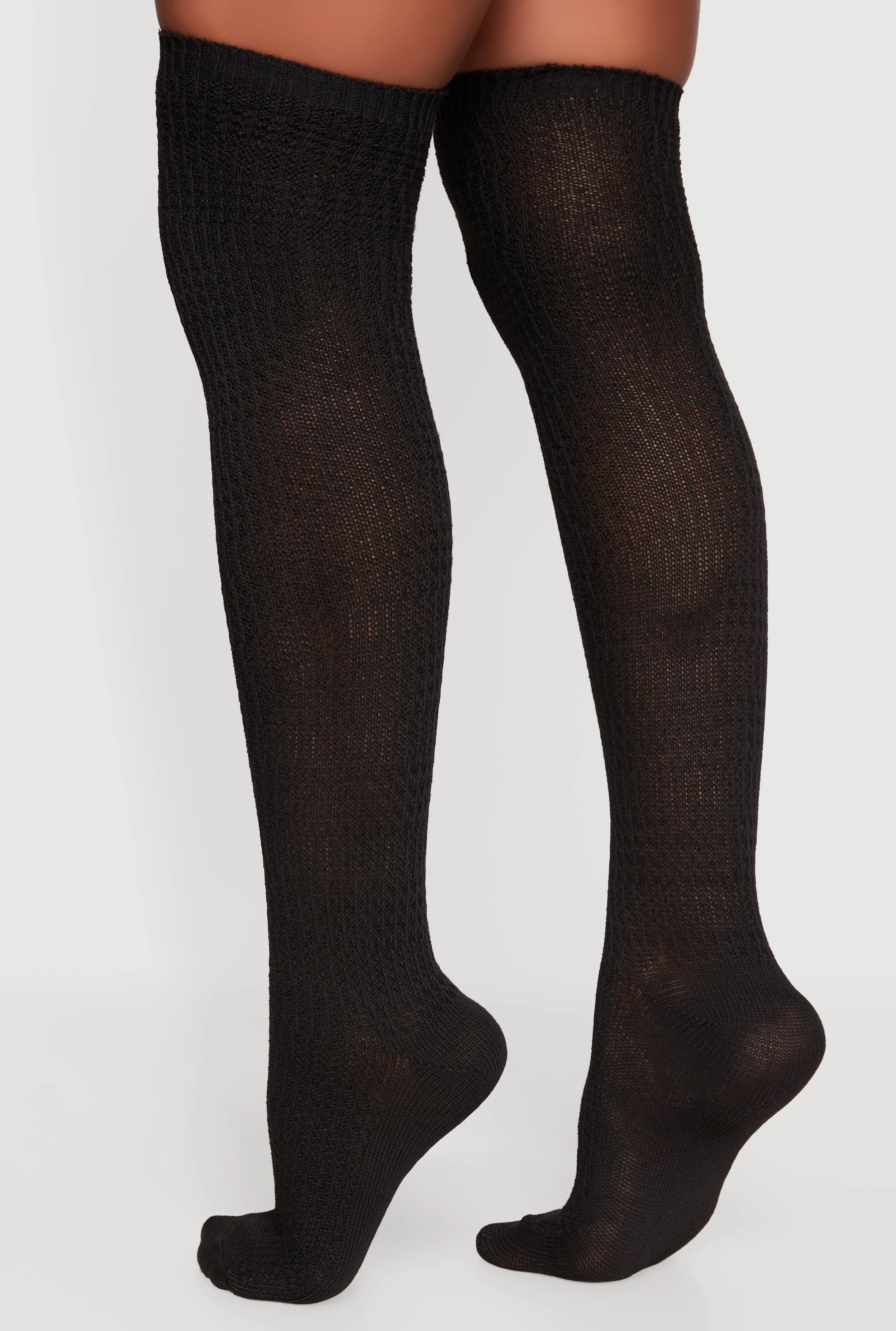 Rib Knit Over the Knee Socks Size 9-11 sold by Rainbow product image thumbnail 2