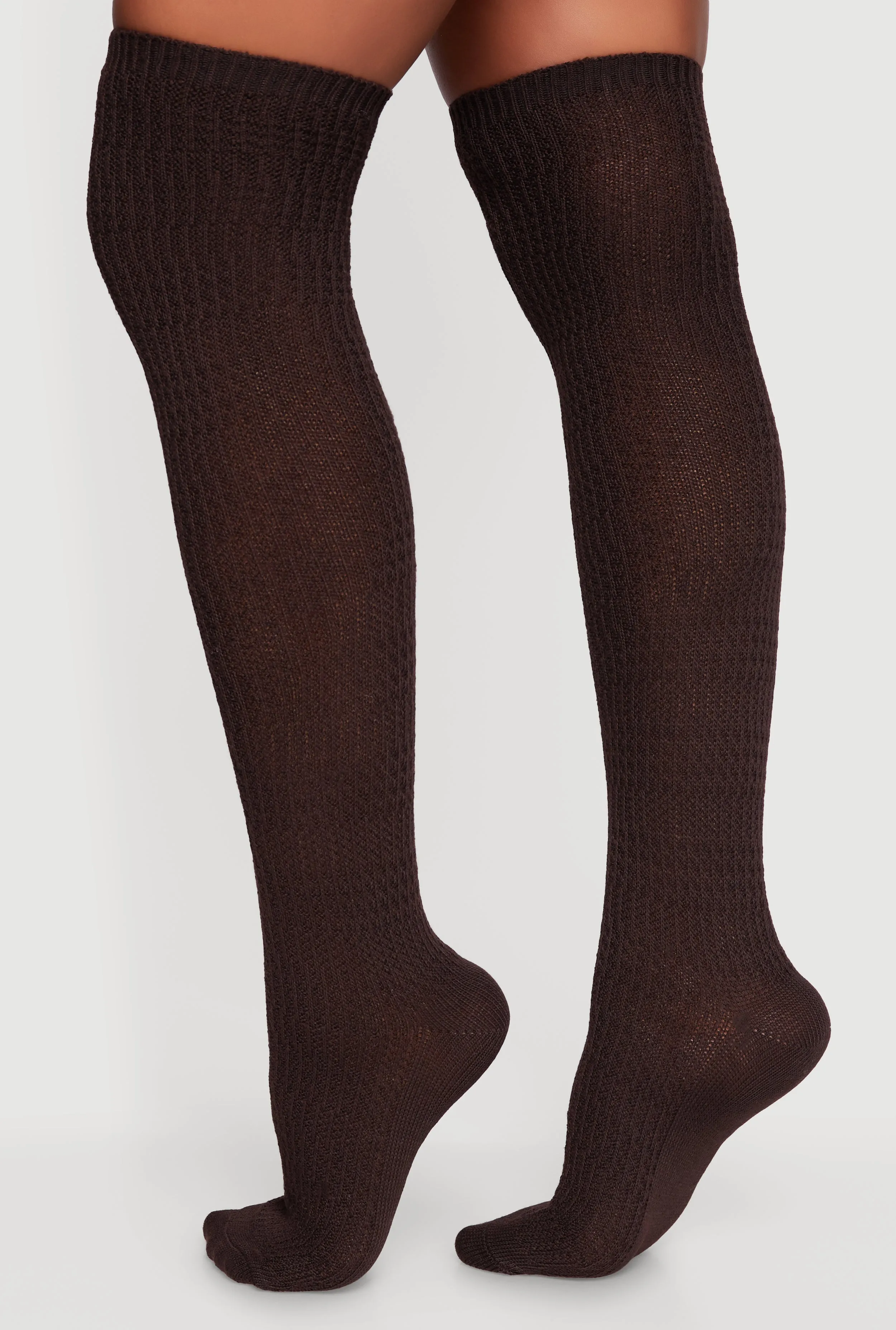 Rib Knit Over the Knee Socks Size 9-11 sold by Rainbow product image thumbnail 2