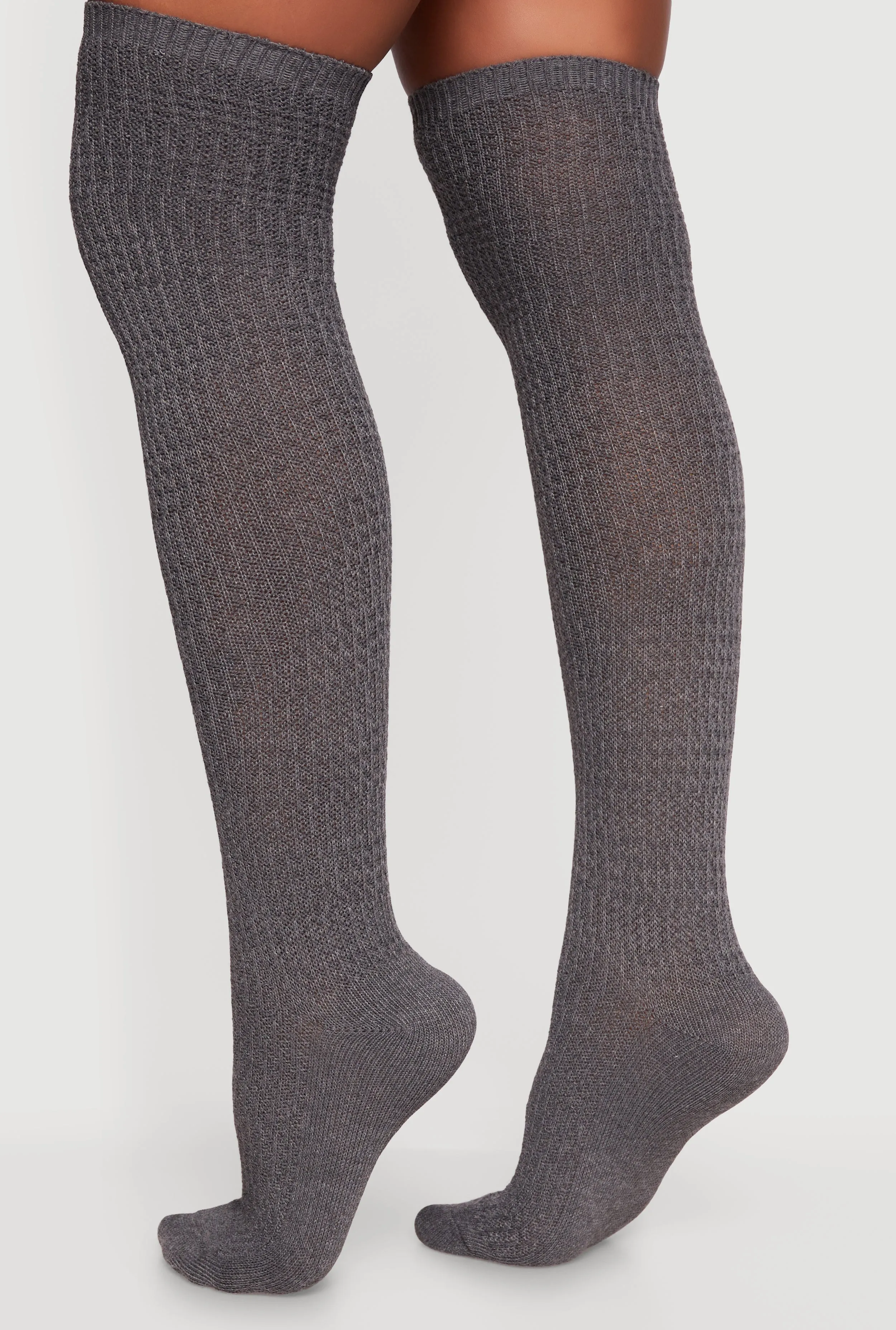 Rib Knit Over the Knee Socks Size 9-11 sold by Rainbow product image thumbnail 2