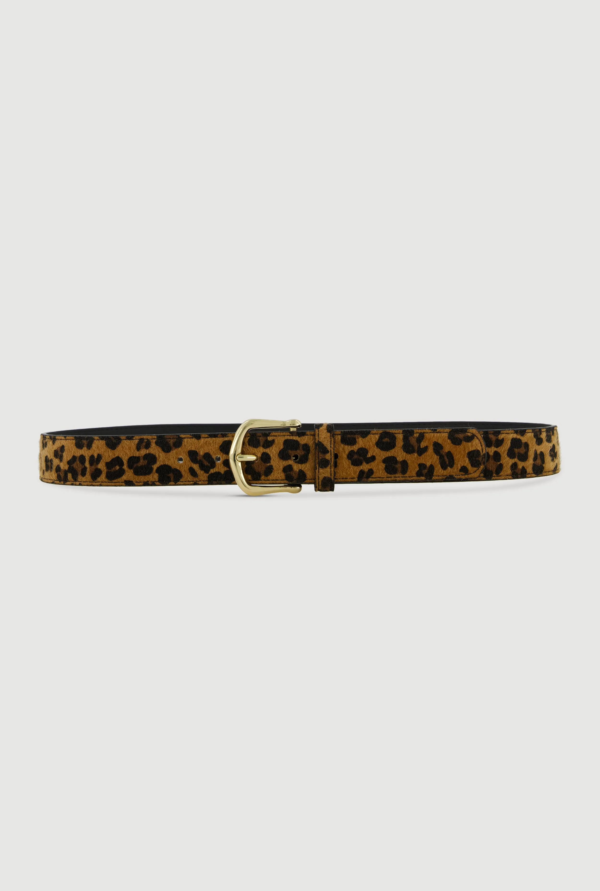 Plus Size Leopard Print Faux Leather Belt sold by Rainbow