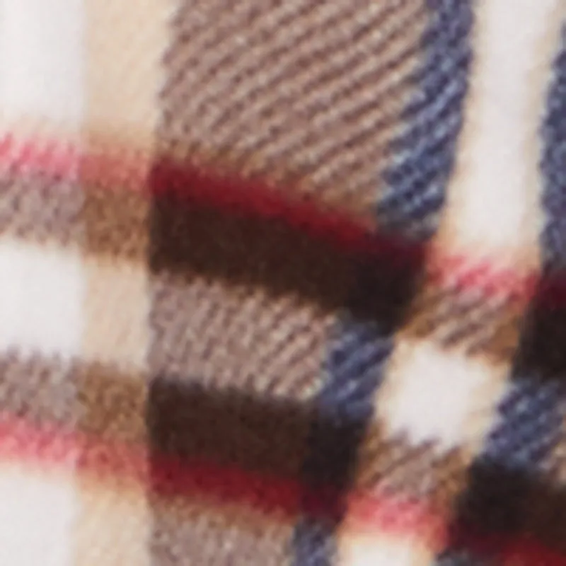 Plus Size Plaid Sherpa Lined Hooded Shacket sold by Rainbow product image thumbnail 4