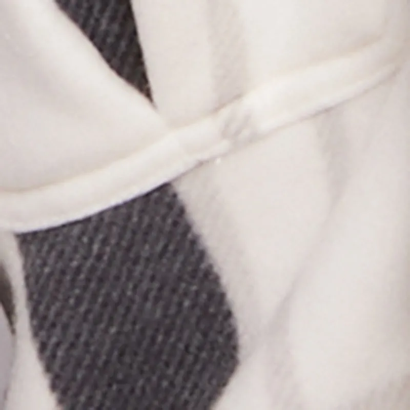 Plaid Sherpa Lined Snap Button Front Shacket sold by Rainbow product image thumbnail 4