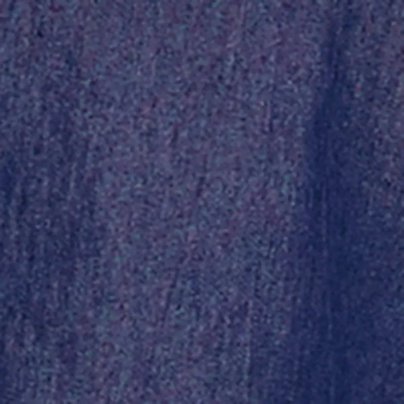 Denim Ruched Long Sleeve Button Front Shirt sold by Rainbow product image thumbnail 4