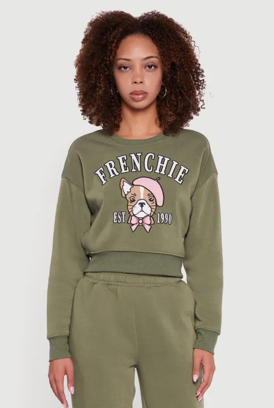 Graphic Print Fleece Lined Pullover Sweatshirt sold by Rainbow