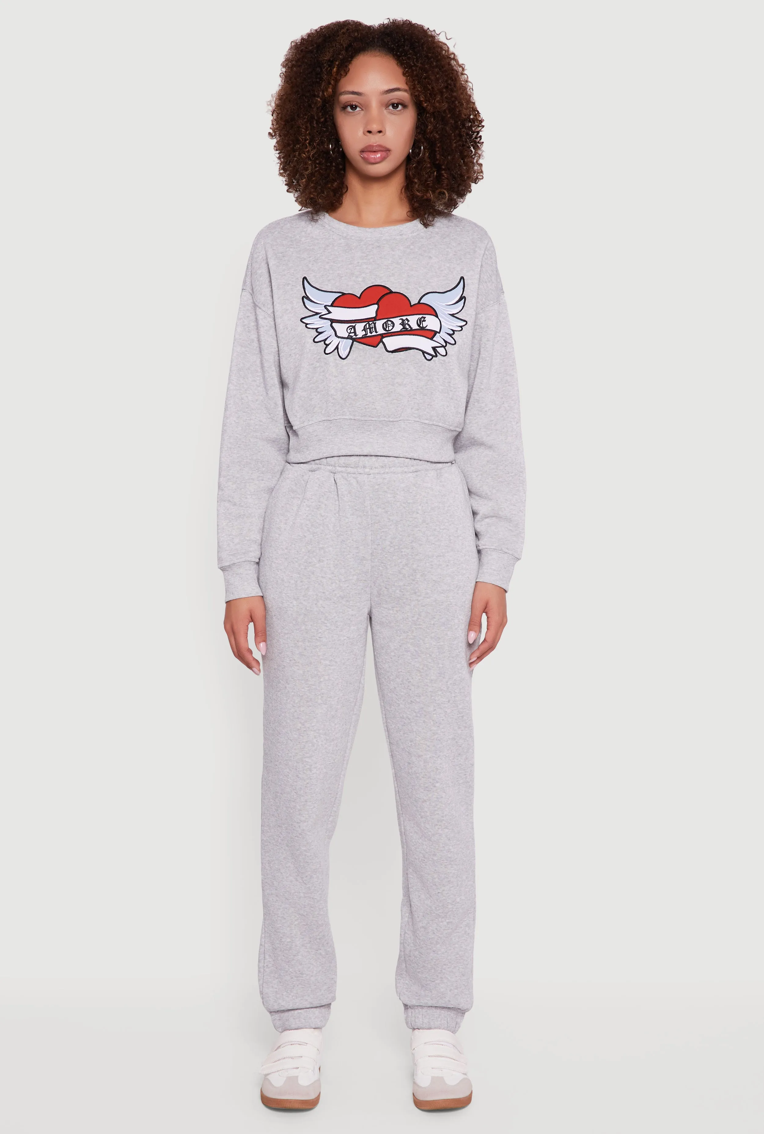 Graphic Print Fleece Lined Pullover Sweatshirt sold by Rainbow product image thumbnail 3