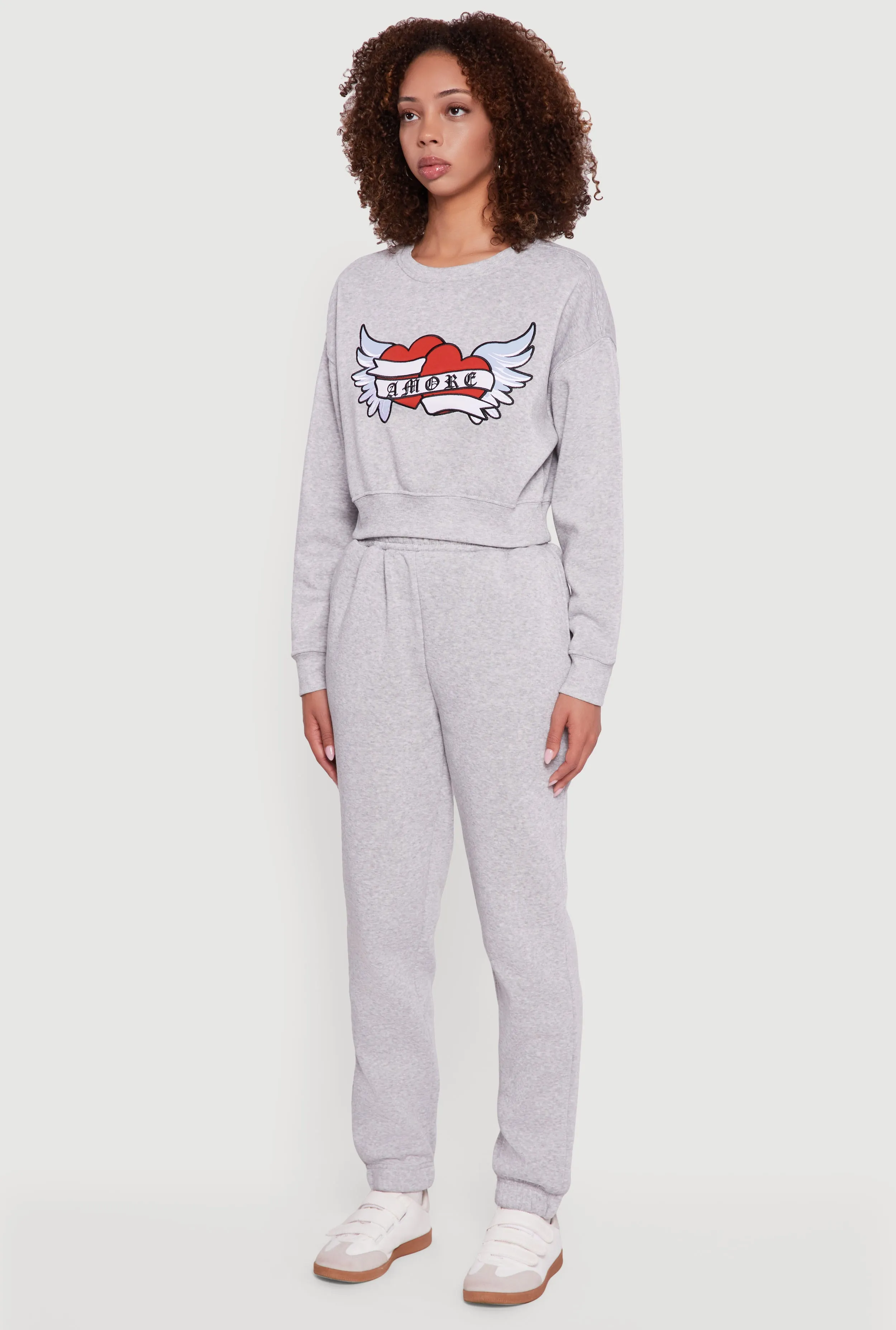Graphic Print Fleece Lined Pullover Sweatshirt sold by Rainbow product image thumbnail 5