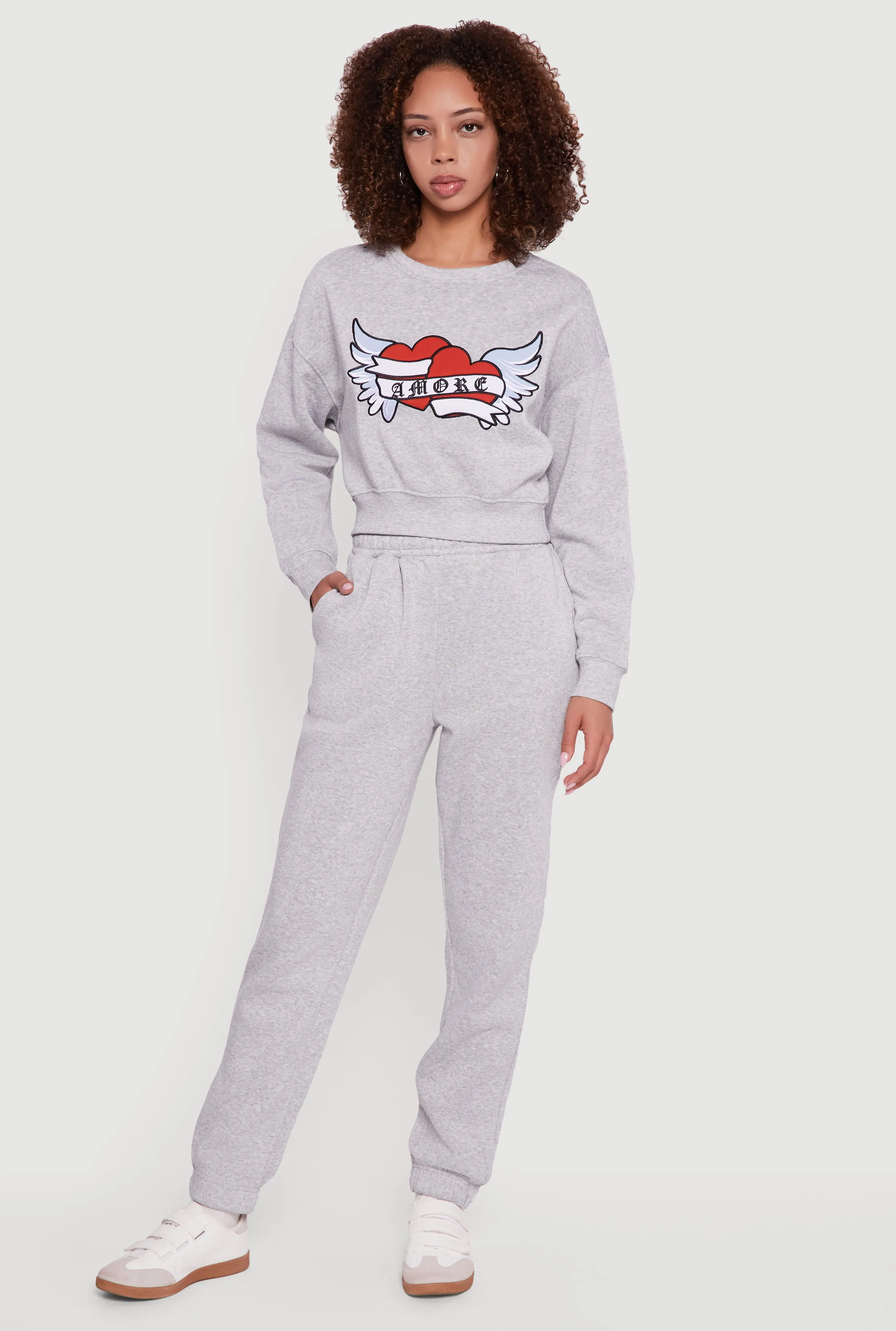 Graphic Print Fleece Lined Pullover Sweatshirt sold by Rainbow product image thumbnail 2
