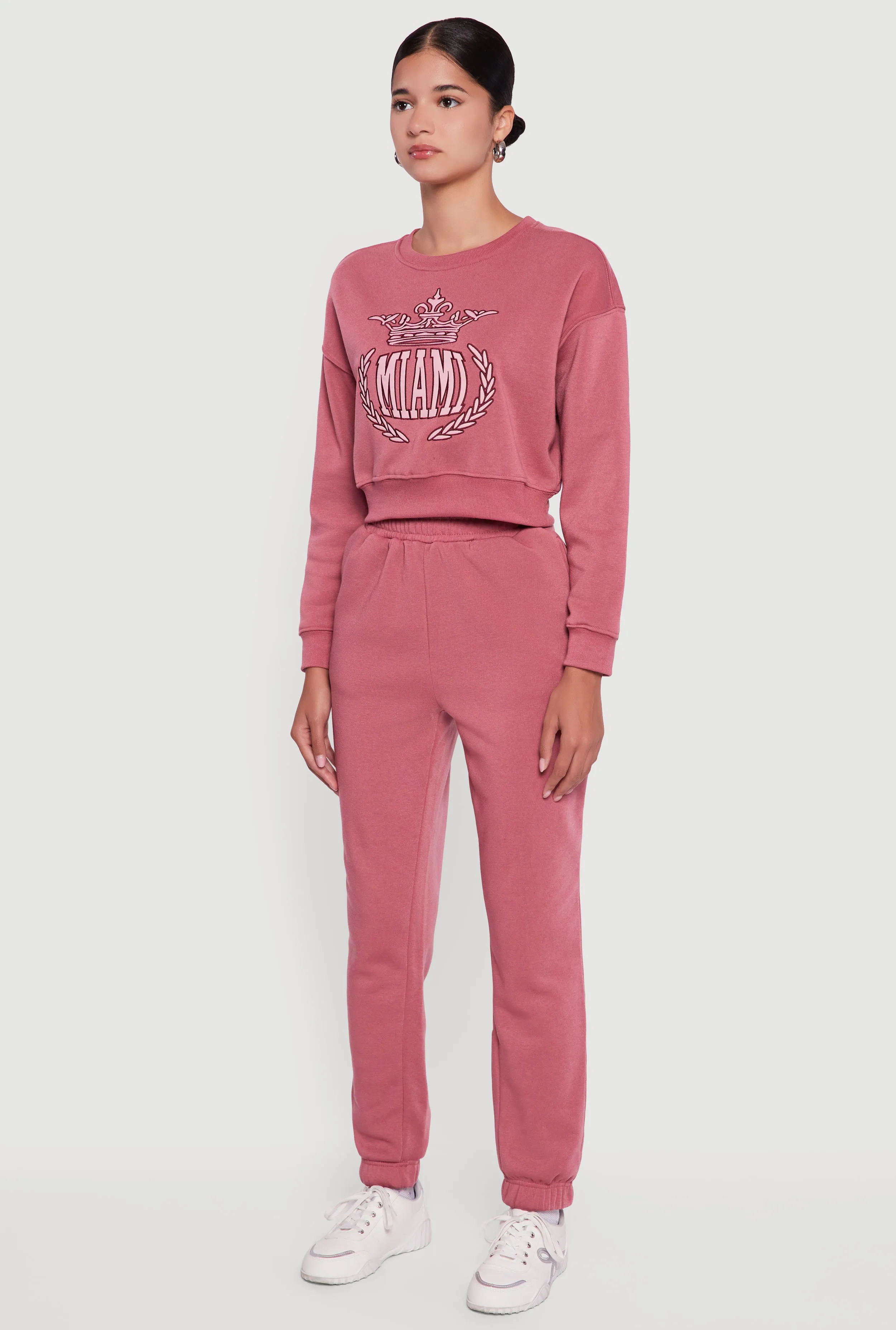 Graphic Print Fleece Lined Pullover Sweatshirt sold by Rainbow product image thumbnail 5