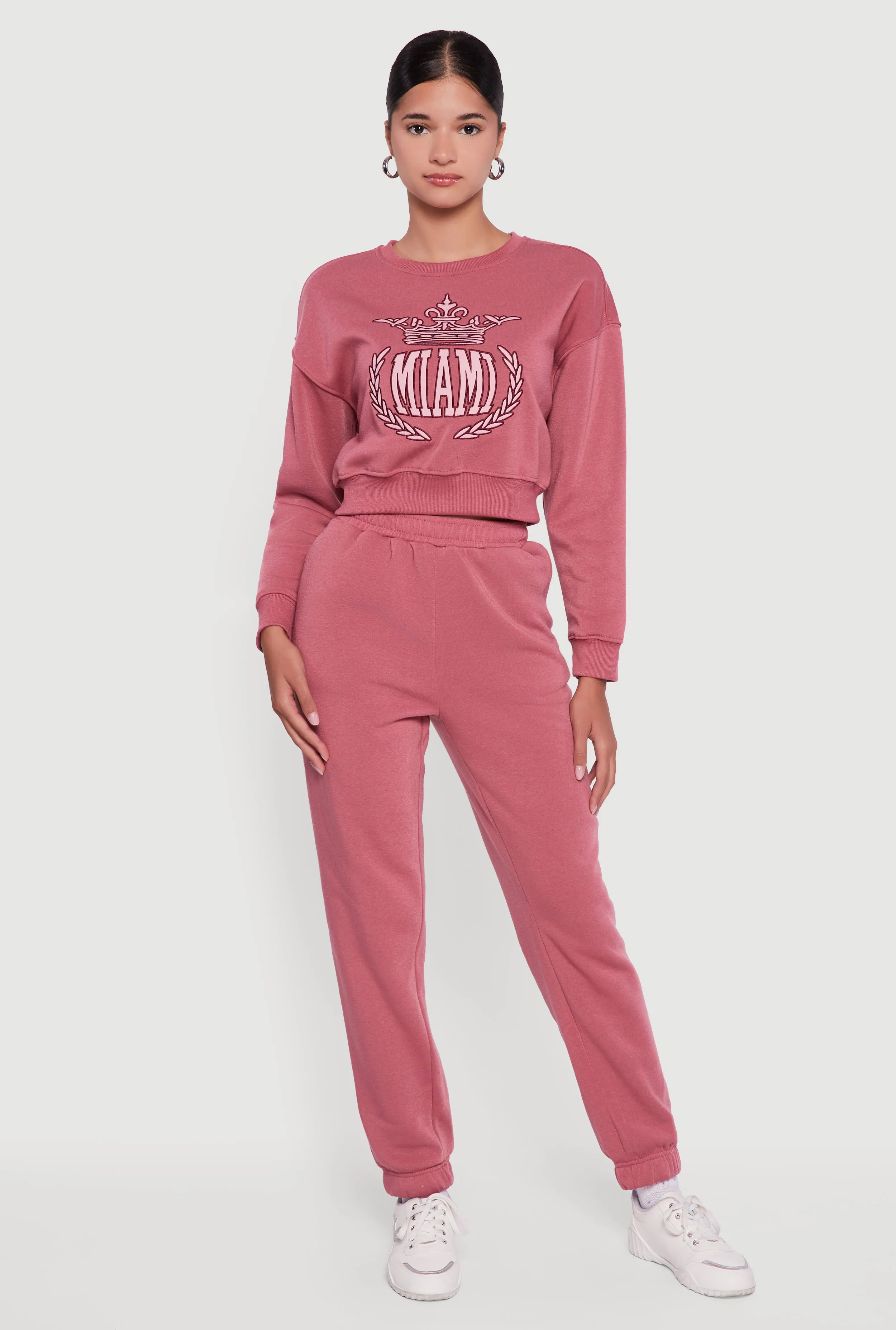 Graphic Print Fleece Lined Pullover Sweatshirt sold by Rainbow product image thumbnail 2