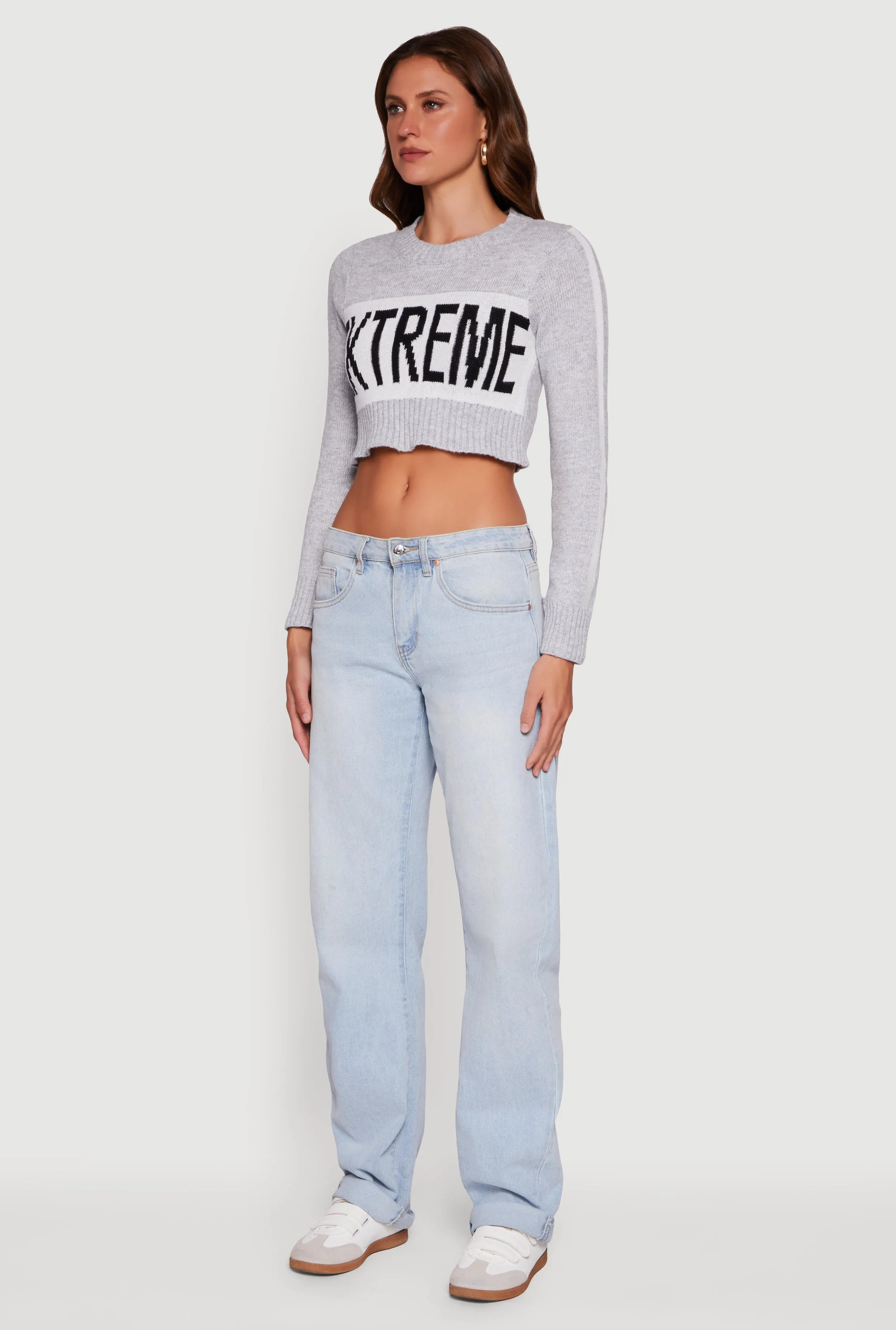 Extreme Graphic Cropped Sweater sold by Rainbow product image thumbnail 5
