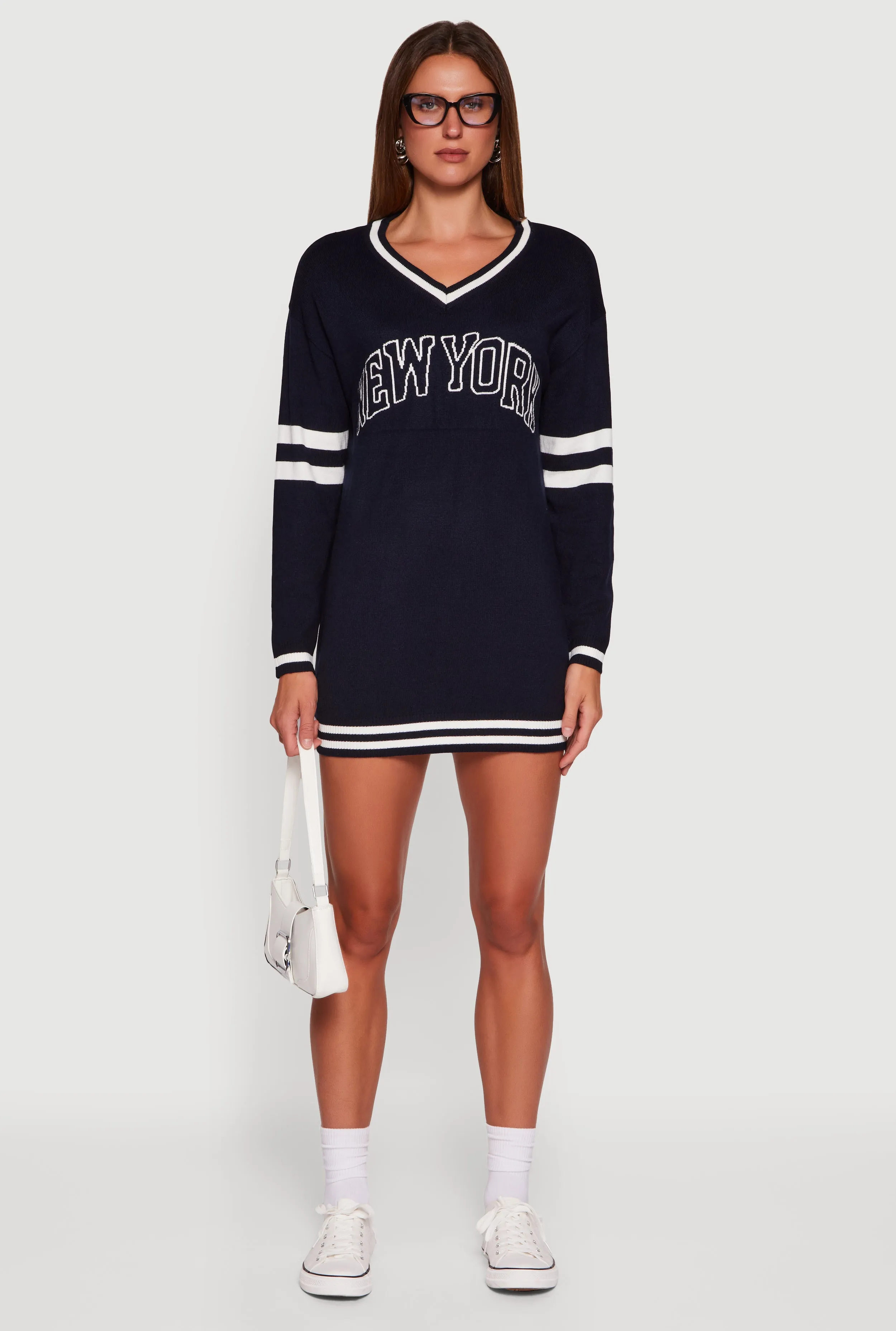 Sweater Dress with New York Graphic sold by Rainbow product image thumbnail 2