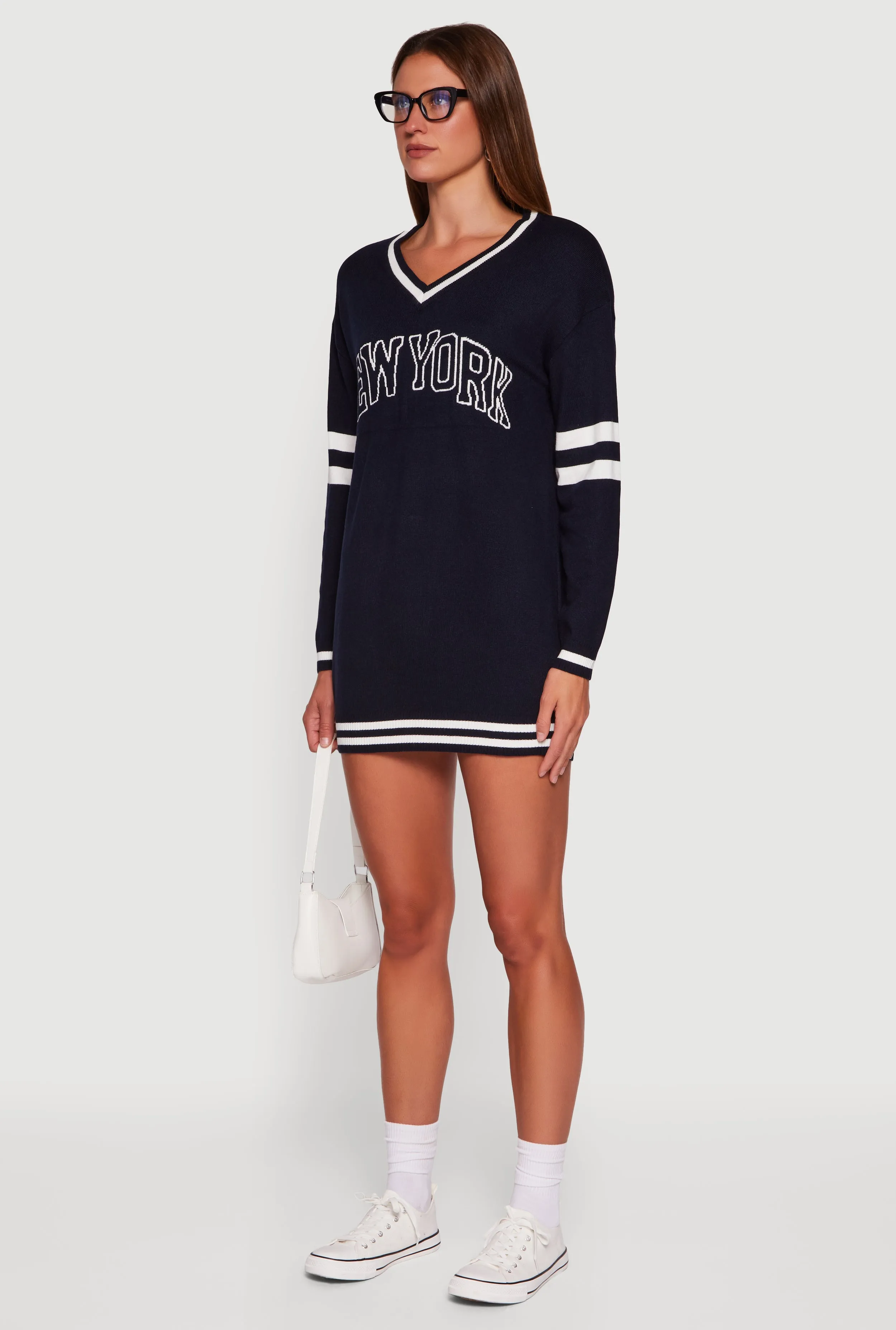 Sweater Dress with New York Graphic sold by Rainbow product image thumbnail 3