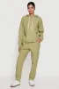 Plush Lined High Waisted Drawstring Joggers sold by Rainbow