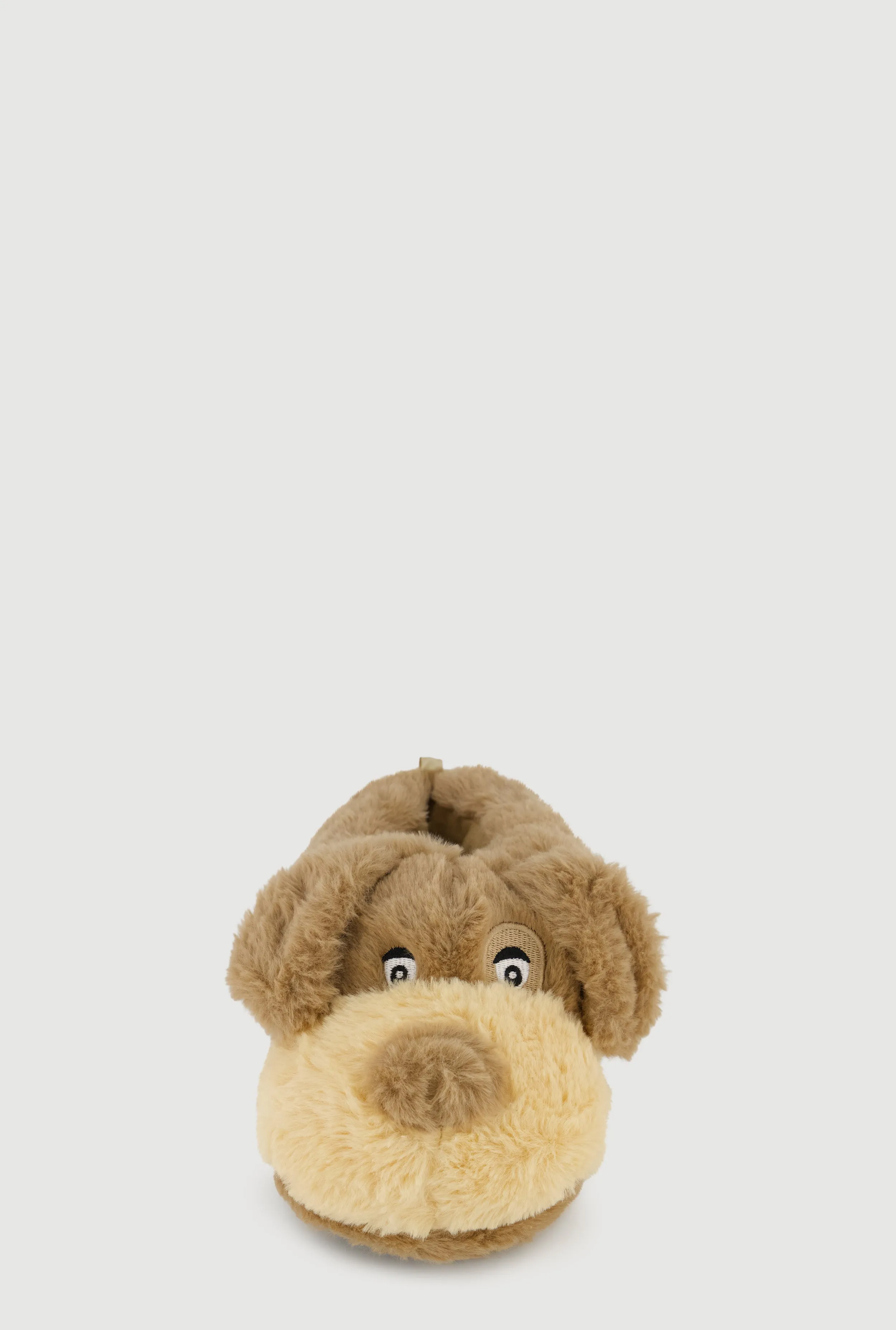 Girls Faux Fur Dog Slippers sold by Rainbow product image thumbnail 2