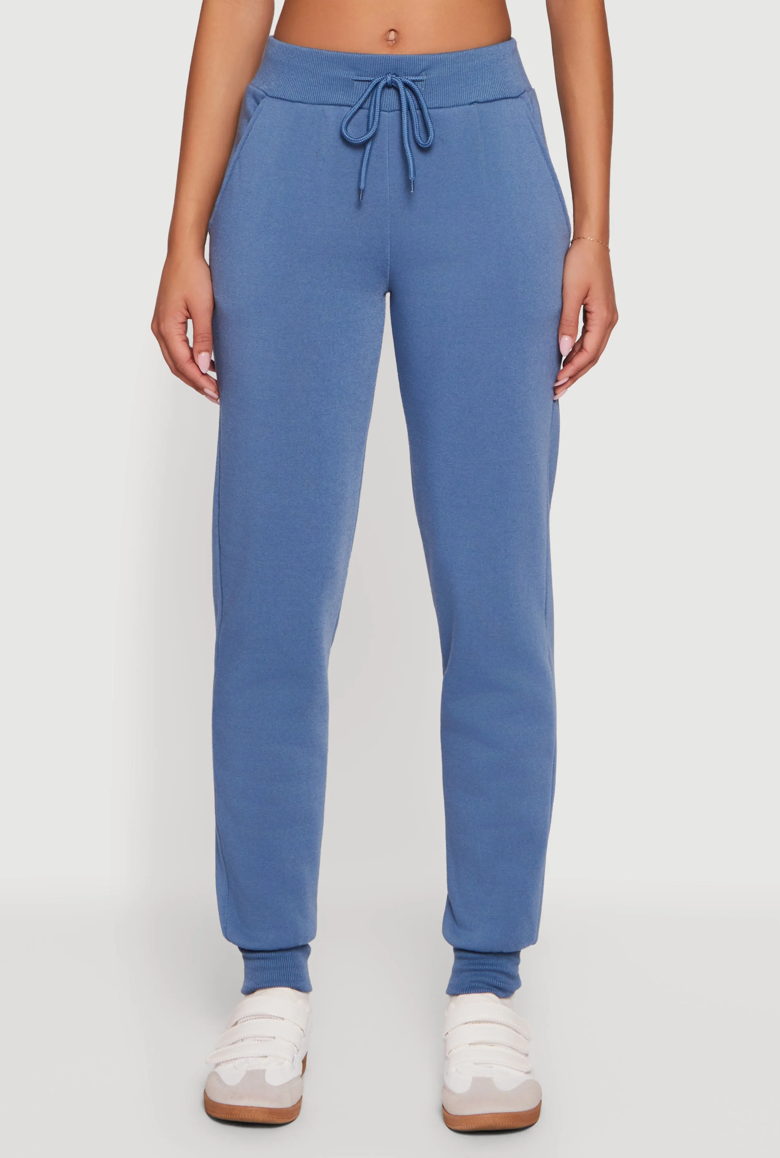 Cozy Fleece Lined Drawstring Waist Joggers sold by Rainbow product image thumbnail 3