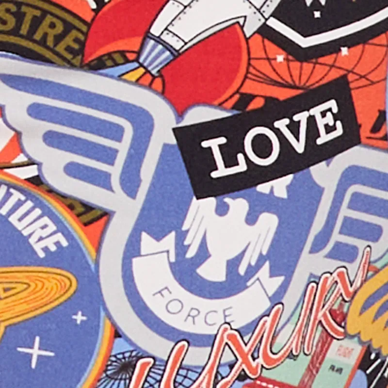 Plus Size Side Ruched Patterned Zip Front Cropped Jacket sold by Rainbow product image thumbnail 4