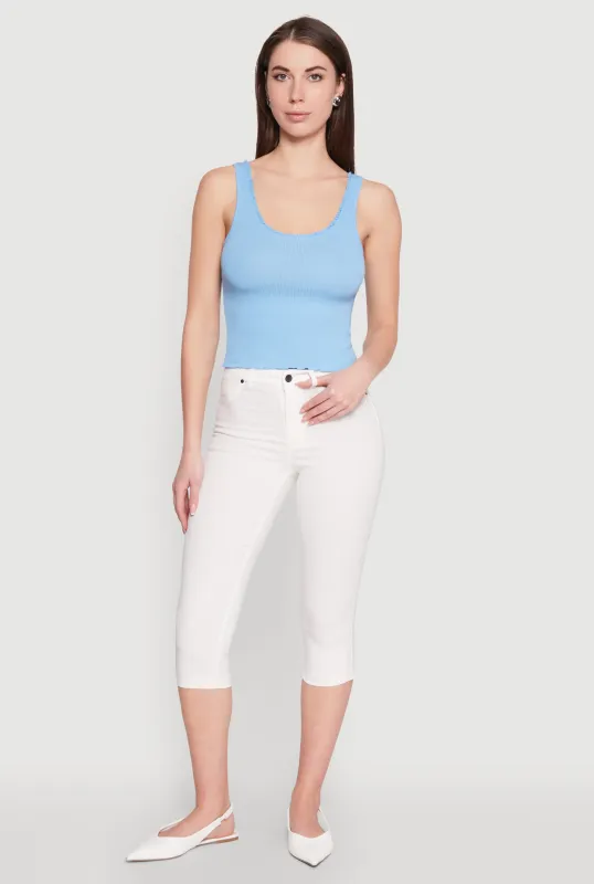 Skinny Hyperstretch Capri Pants sold by Rainbow