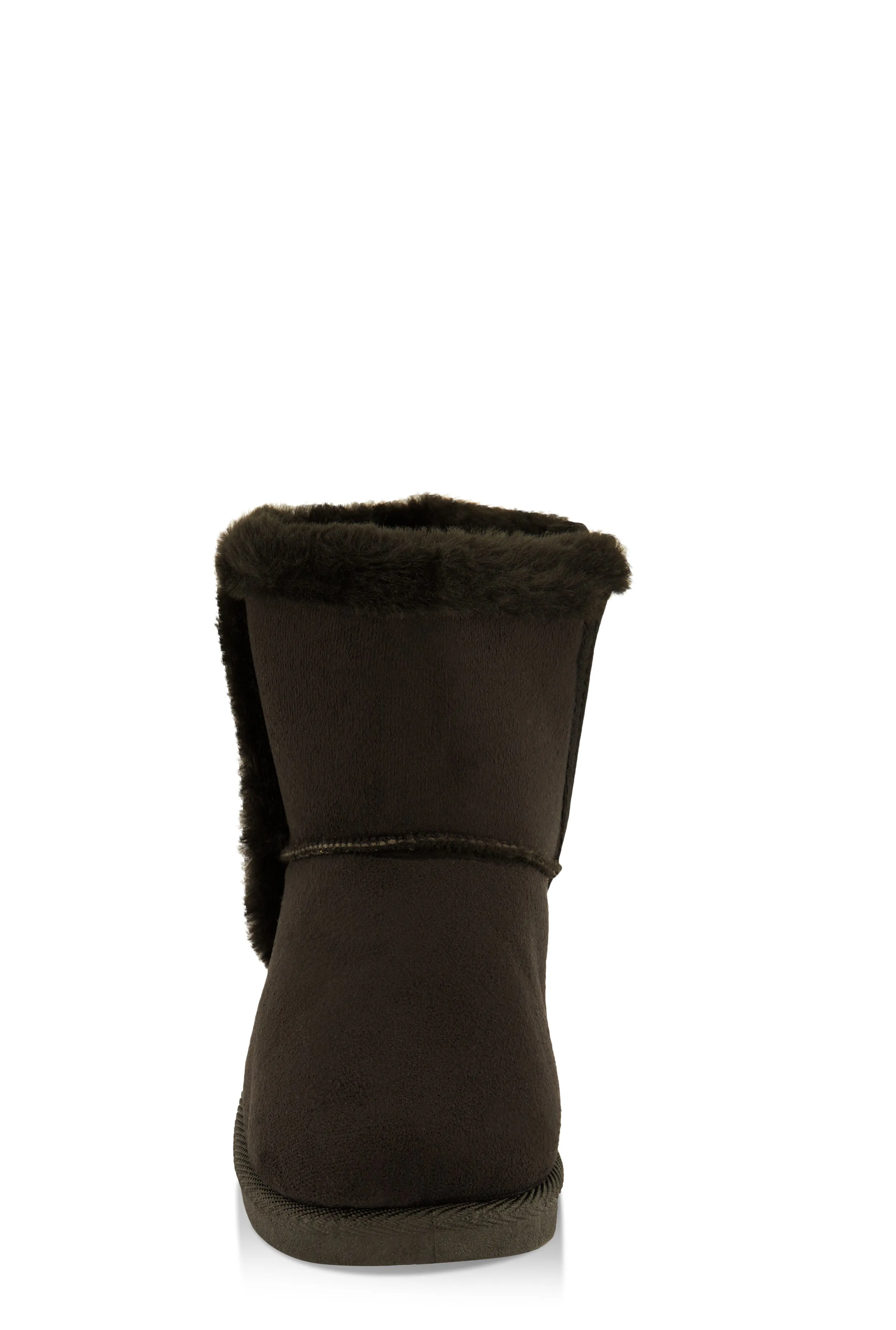 Girls Faux Fur Trim Side Zip Booties sold by Rainbow product image thumbnail 2
