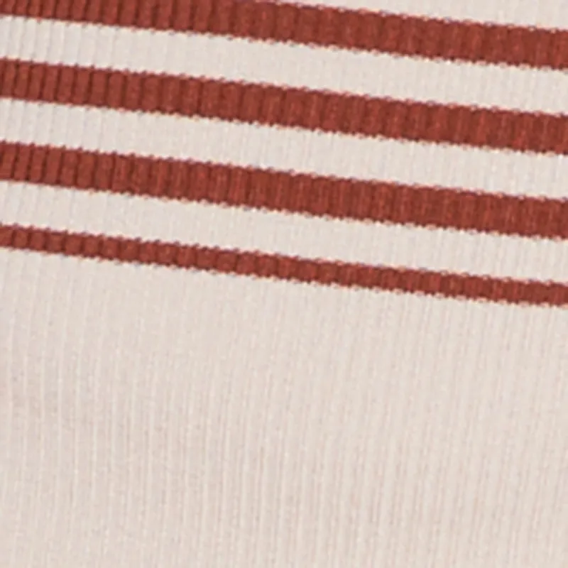 Plus Size Striped Off the Shoulder Midi Sweater Dress sold by Rainbow product image thumbnail 4