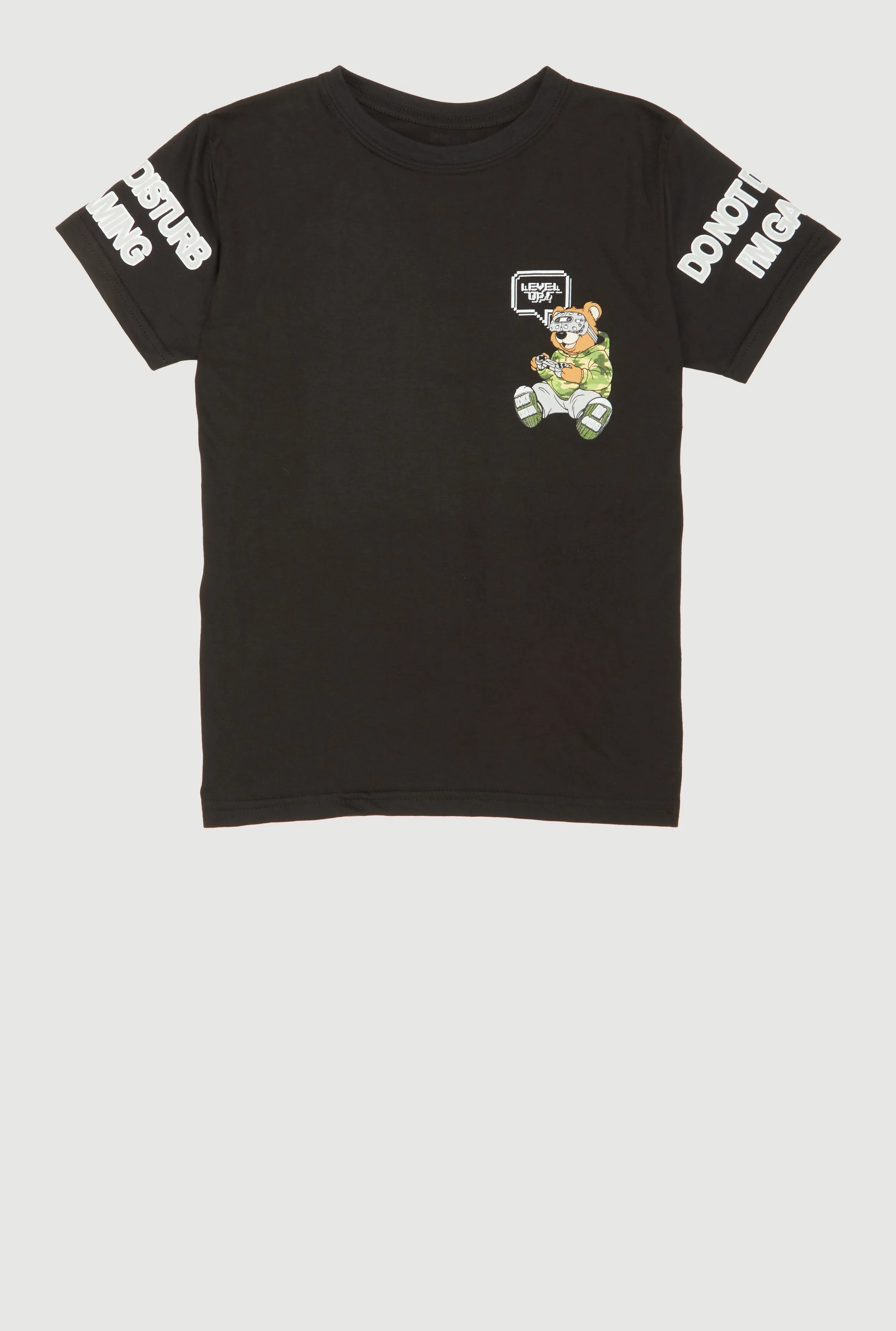 Boys Level Up Gamer Bear Graphic Tee sold by Rainbow product image thumbnail 2