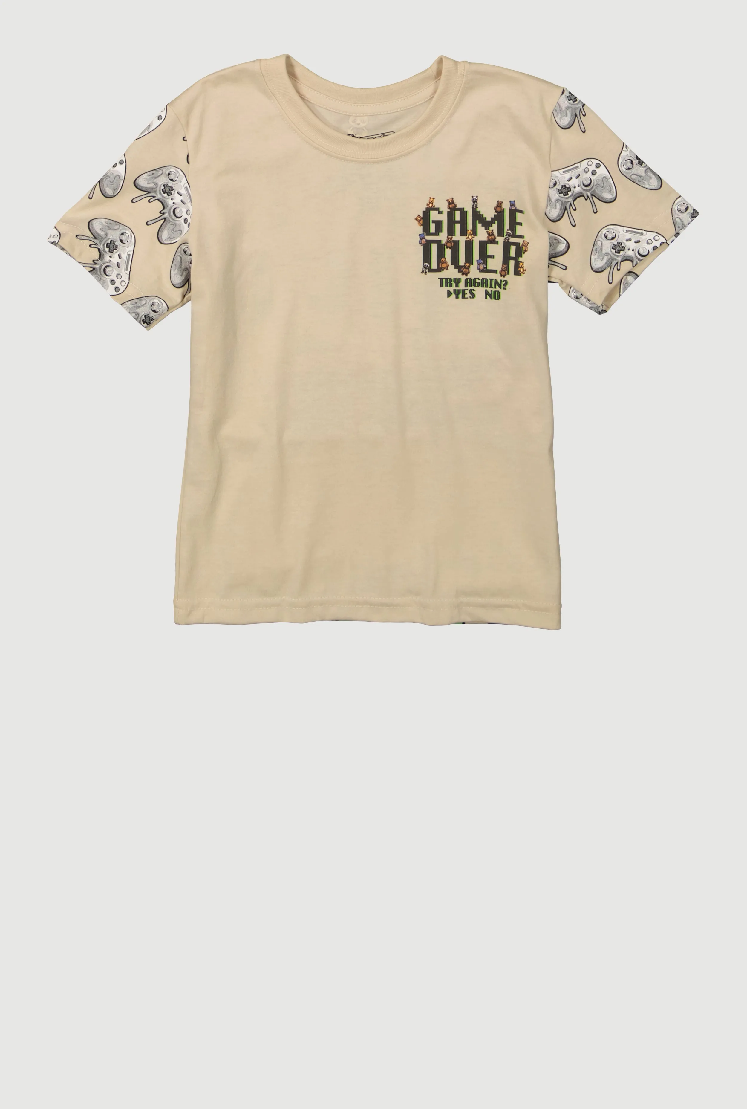 Little Boys Game Over Graphic Tee sold by Rainbow product image thumbnail 2