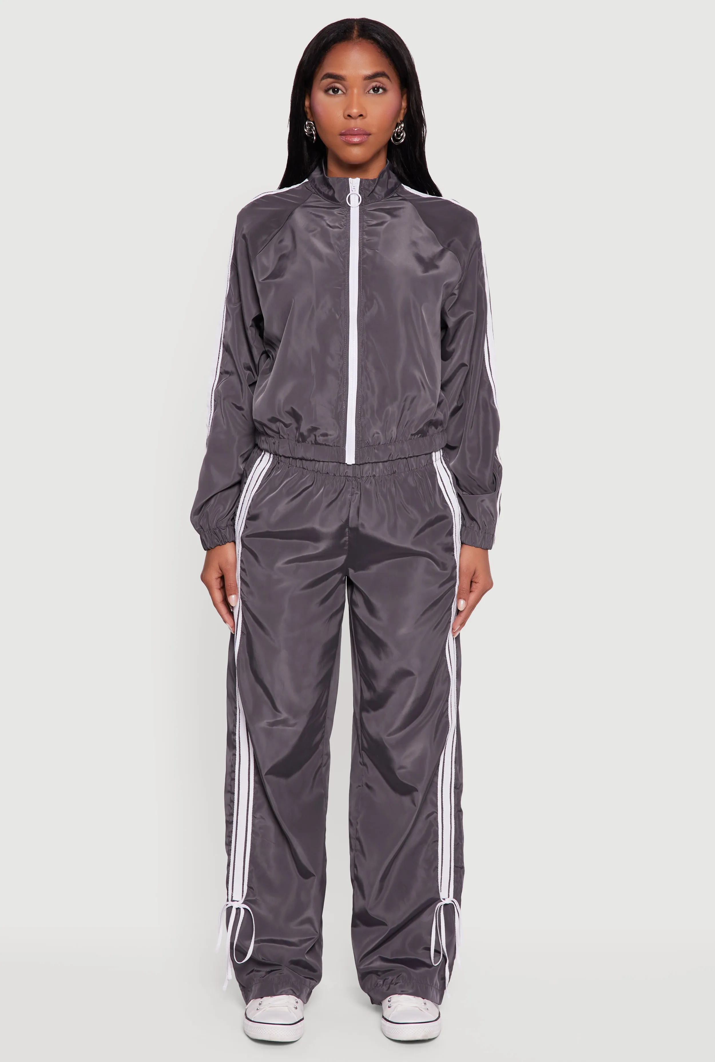 Almost Famous Straight Leg Track Pants with Side Stripe sold by Rainbow product image thumbnail 2