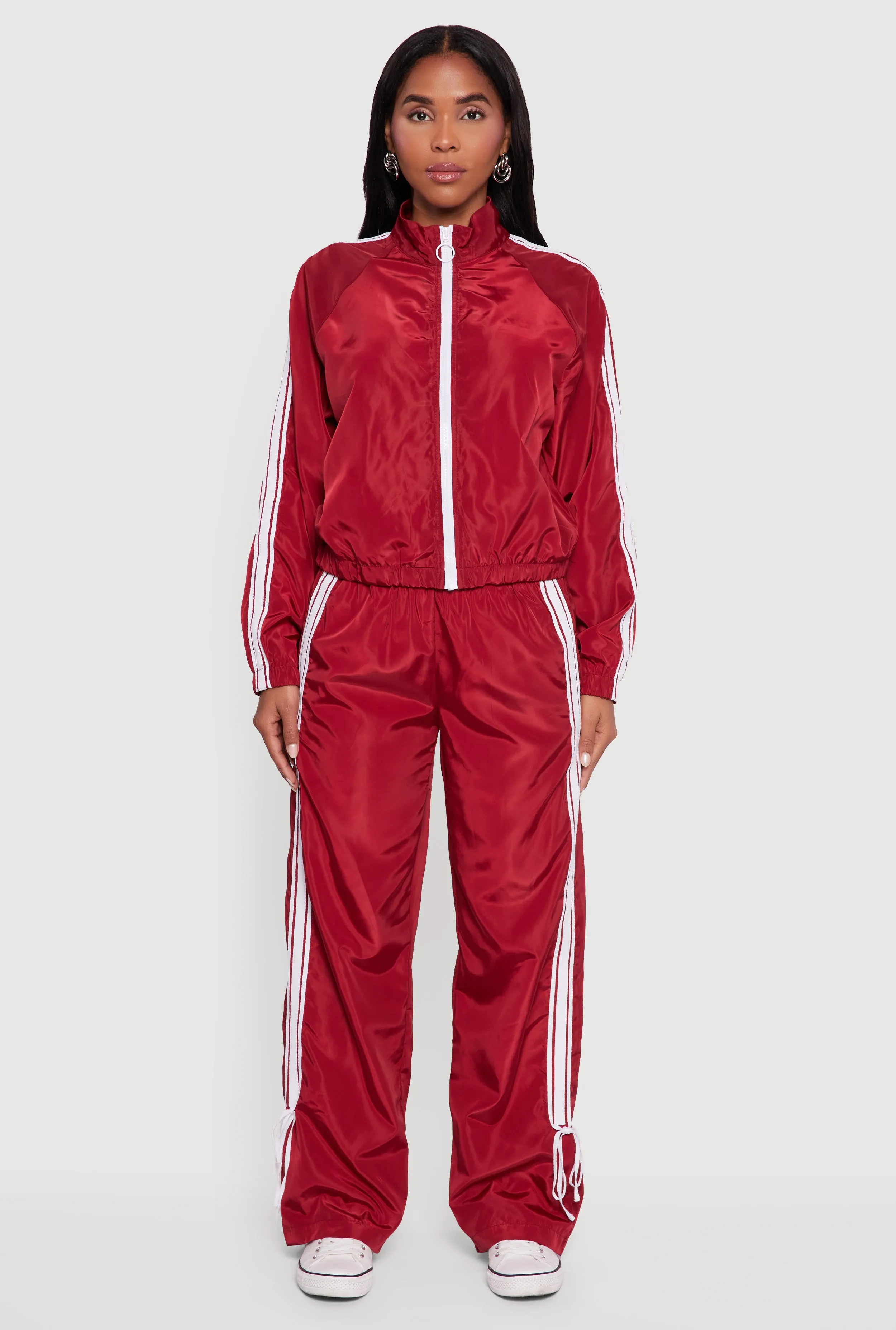 Almost Famous Straight Leg Track Pants with Side Stripe sold by Rainbow product image thumbnail 2