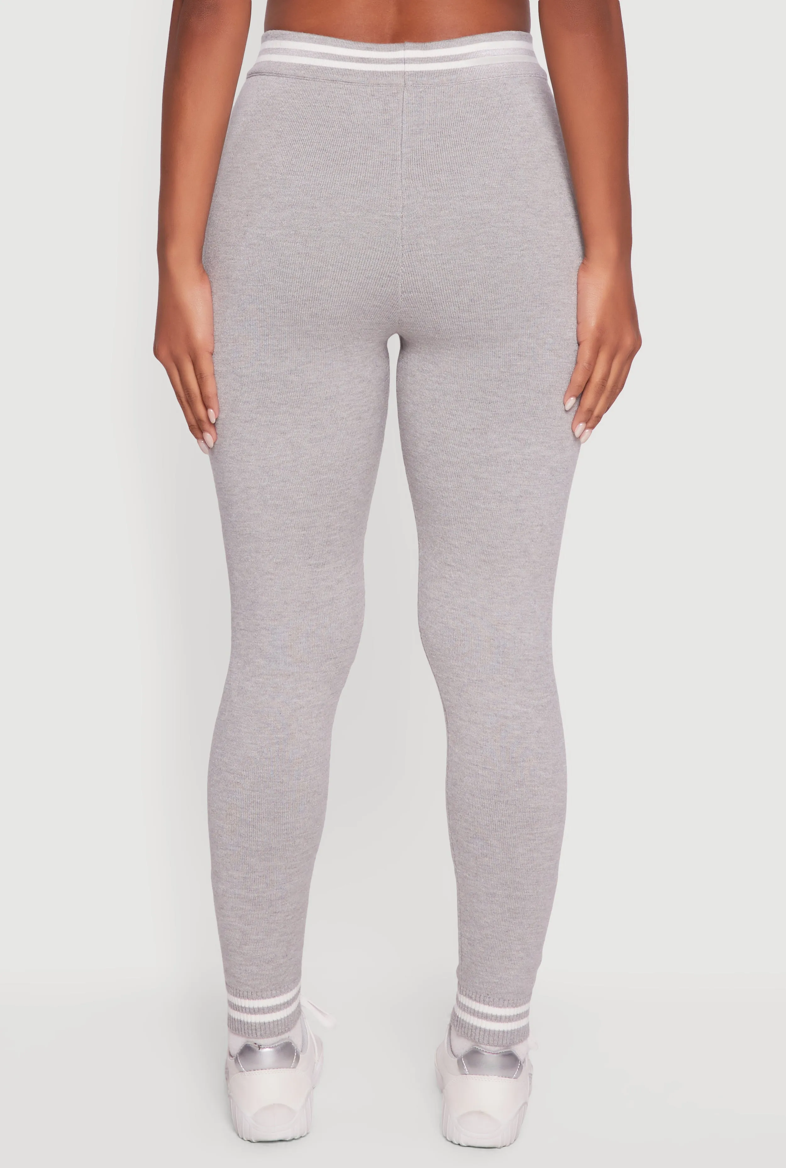 06 Graphic Varsity Stripe Skinny Leg Sweatpants sold by Rainbow product image thumbnail 5