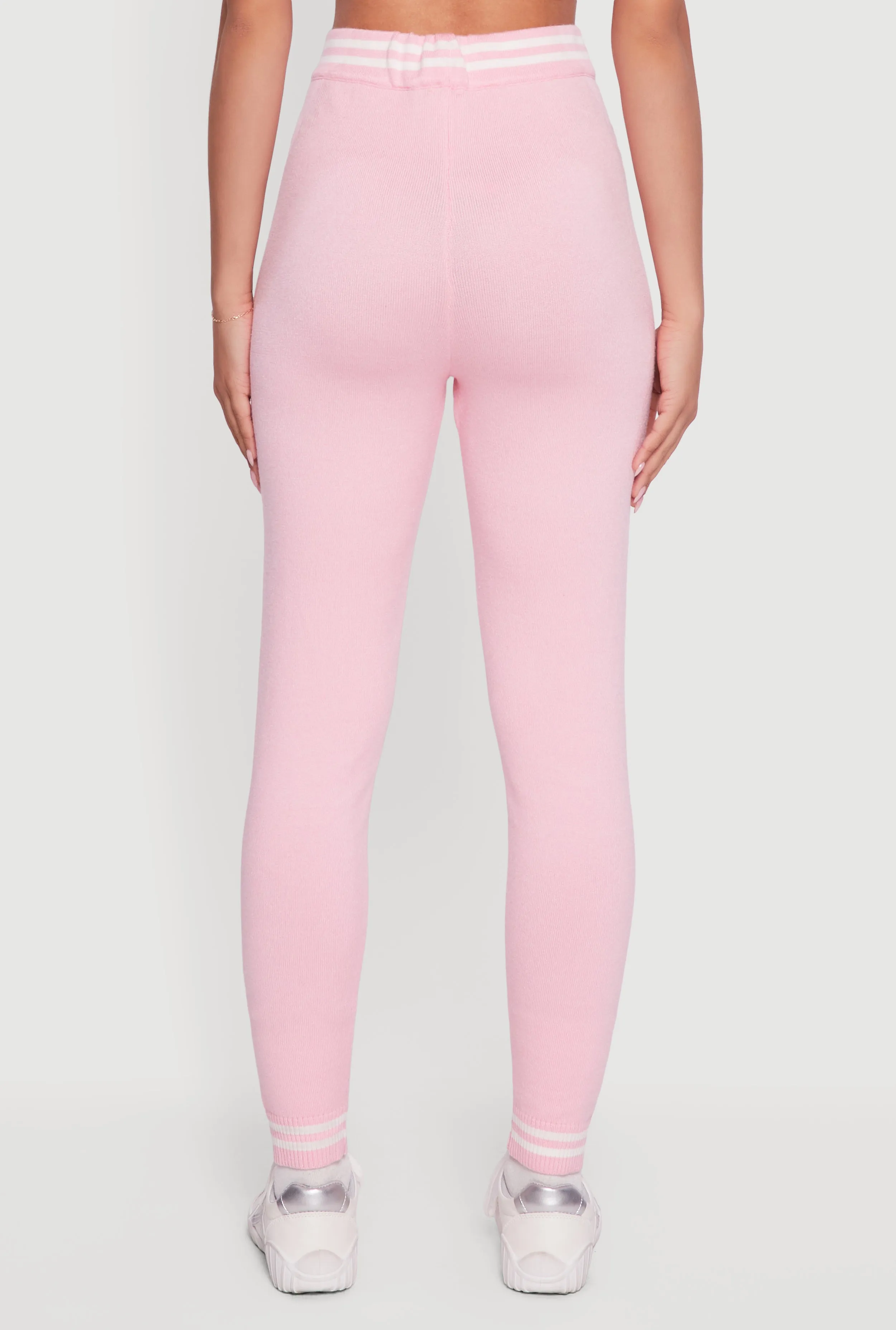 06 Graphic Varsity Stripe Skinny Leg Sweatpants sold by Rainbow product image thumbnail 5