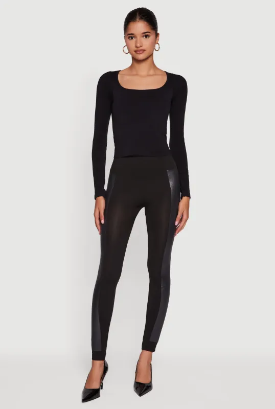 High Waisted Push Up Leggings sold by Rainbow