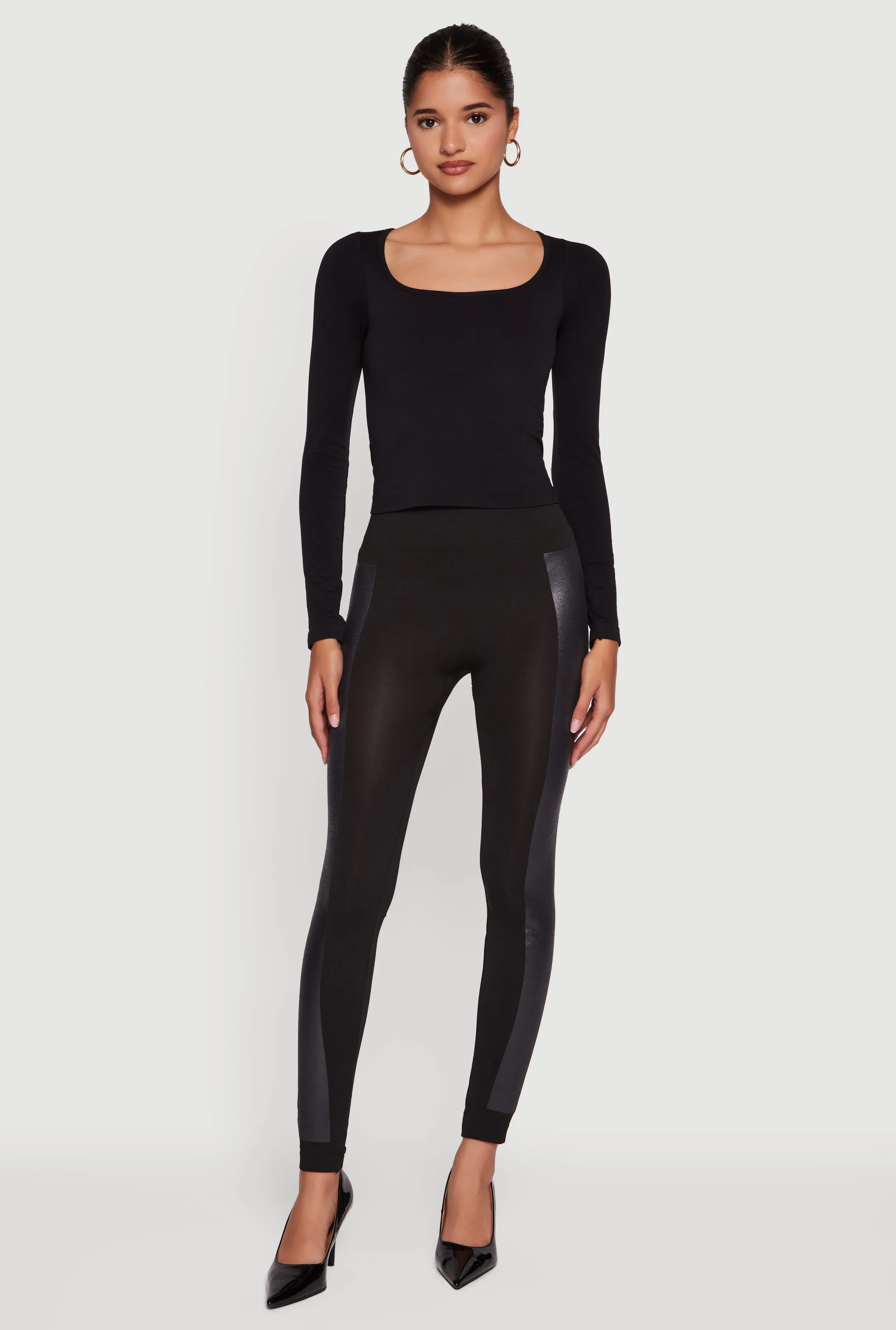 High Waisted Push Up Leggings sold by Rainbow